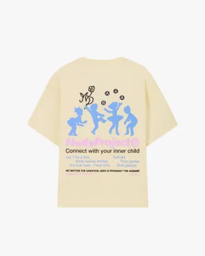 Lil'Rebel Tee Soft Yellow
