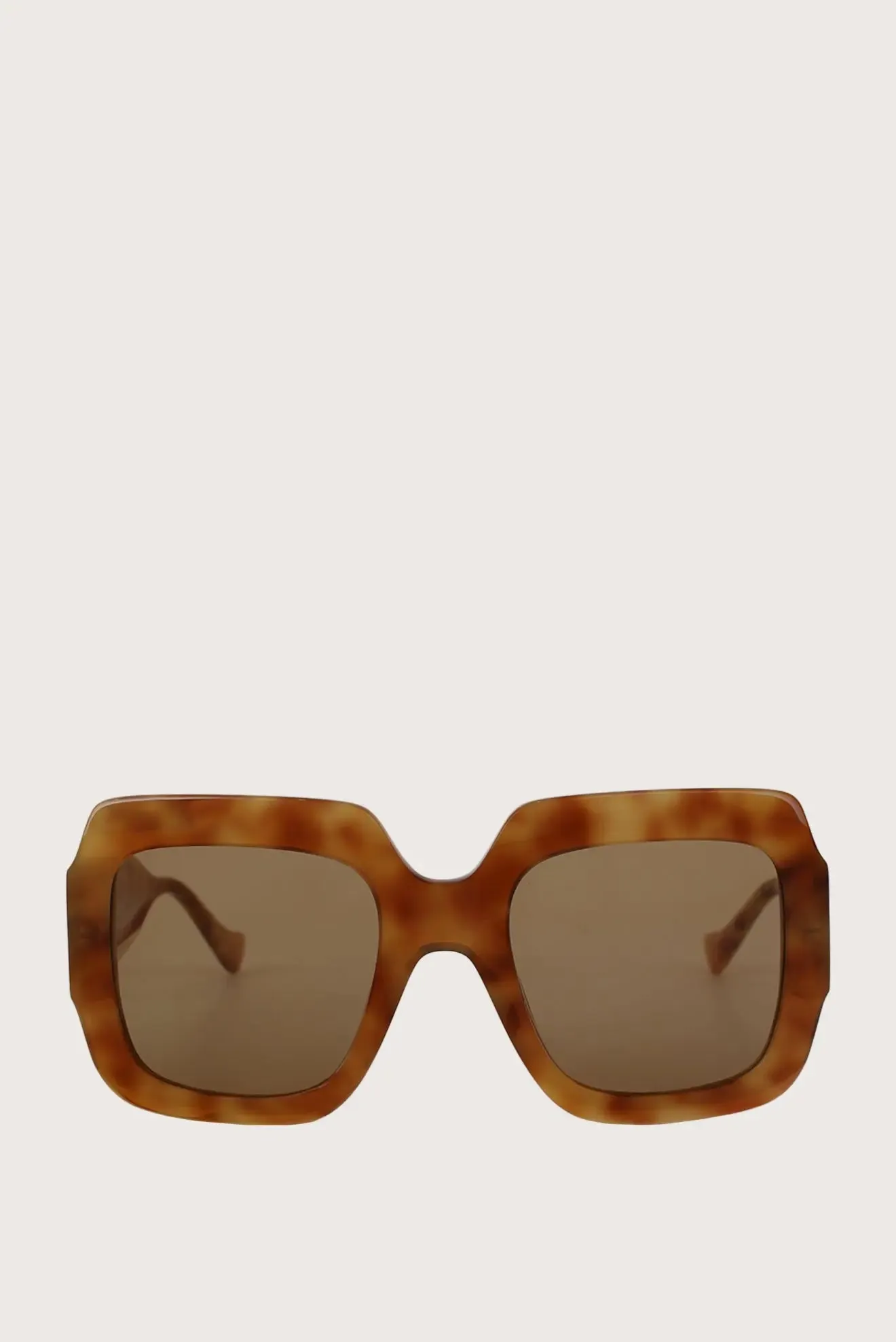 Liz Yellow Square Sunglasses	