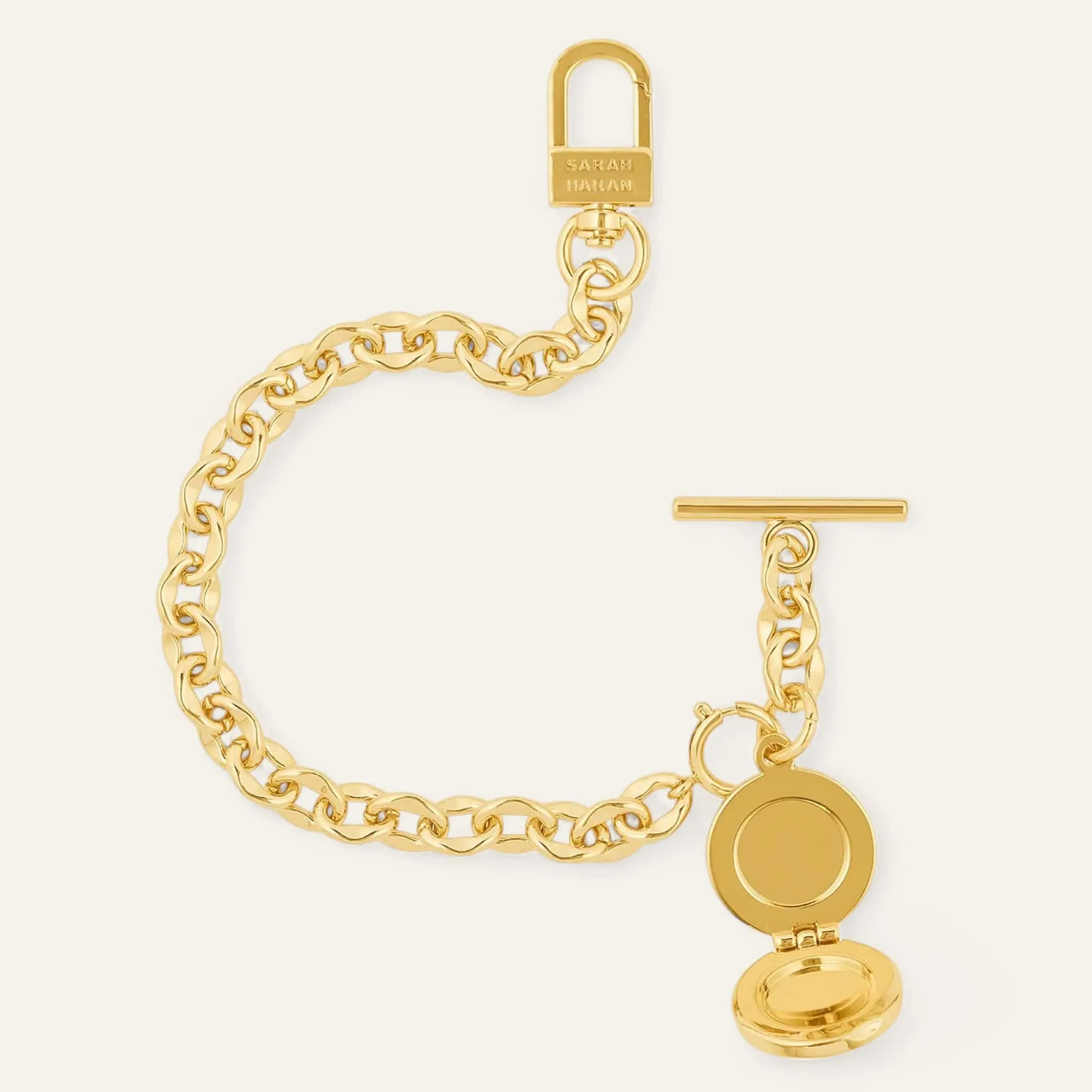 Locket Tassel | Gold without Photo