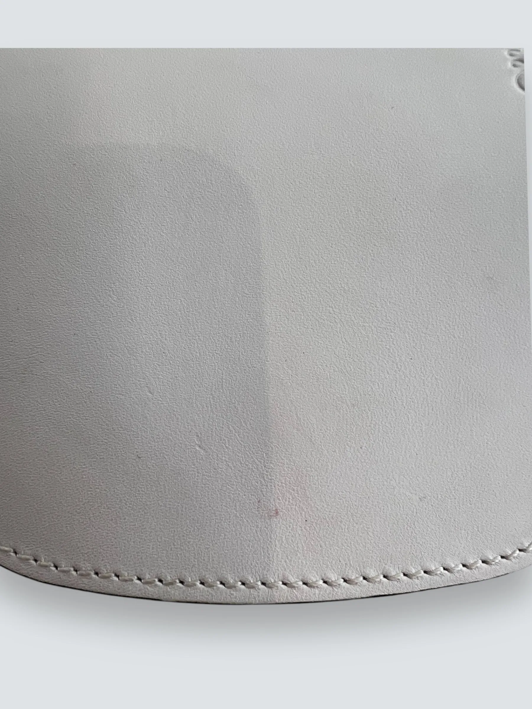 Loewe Cream & Tan Leather Mini Gate Belt Bag