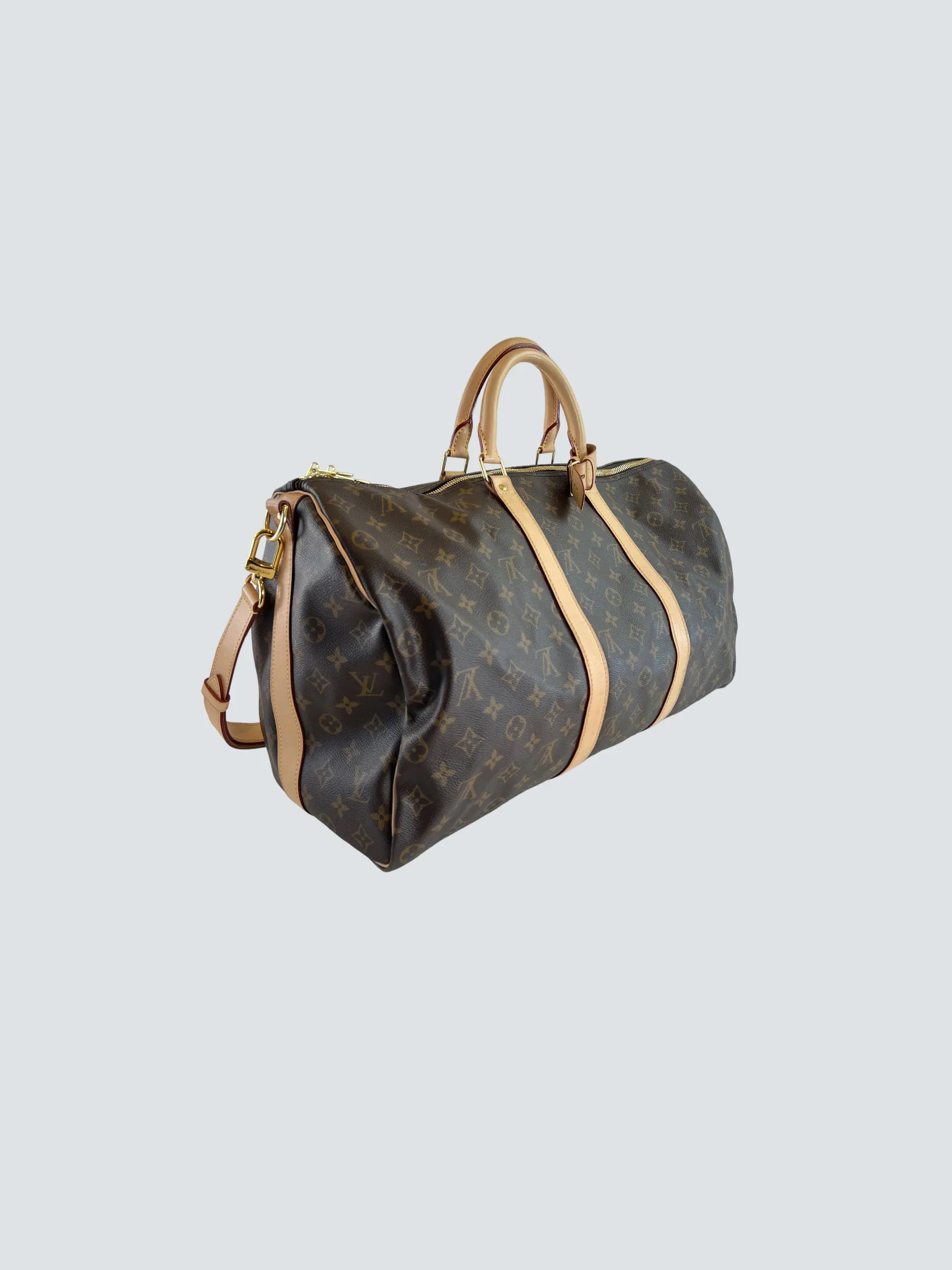 Louis Vuitton Monogram Canvas Keepall 50 Luggage
