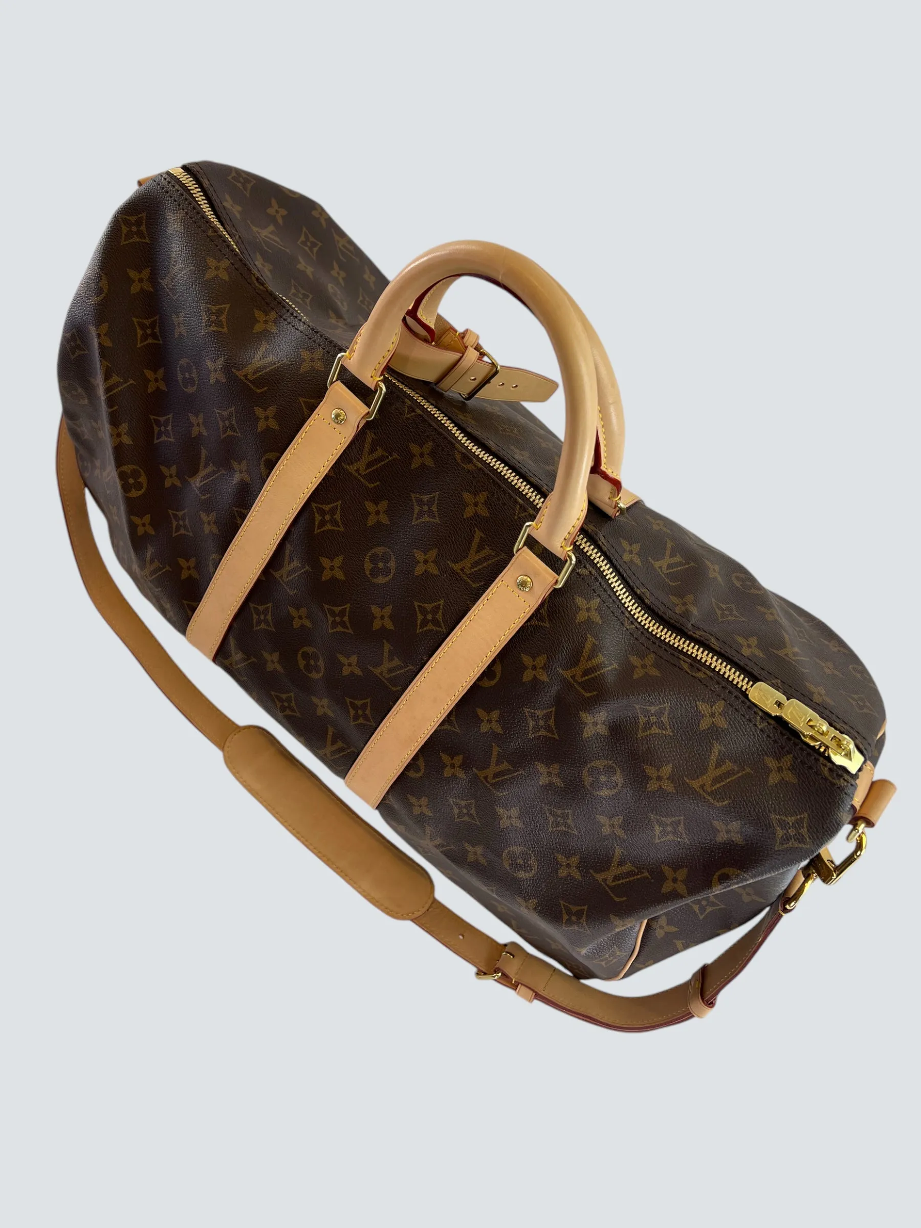 Louis Vuitton Monogram Canvas Keepall 50 Luggage