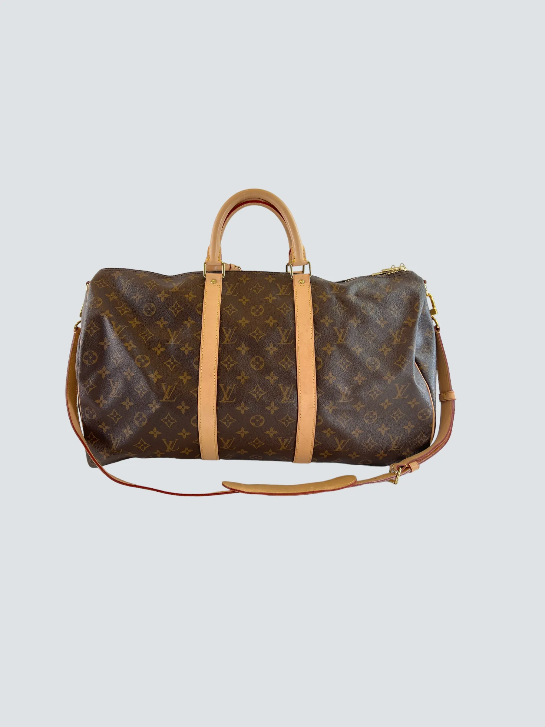Louis Vuitton Monogram Canvas Keepall 50 Luggage