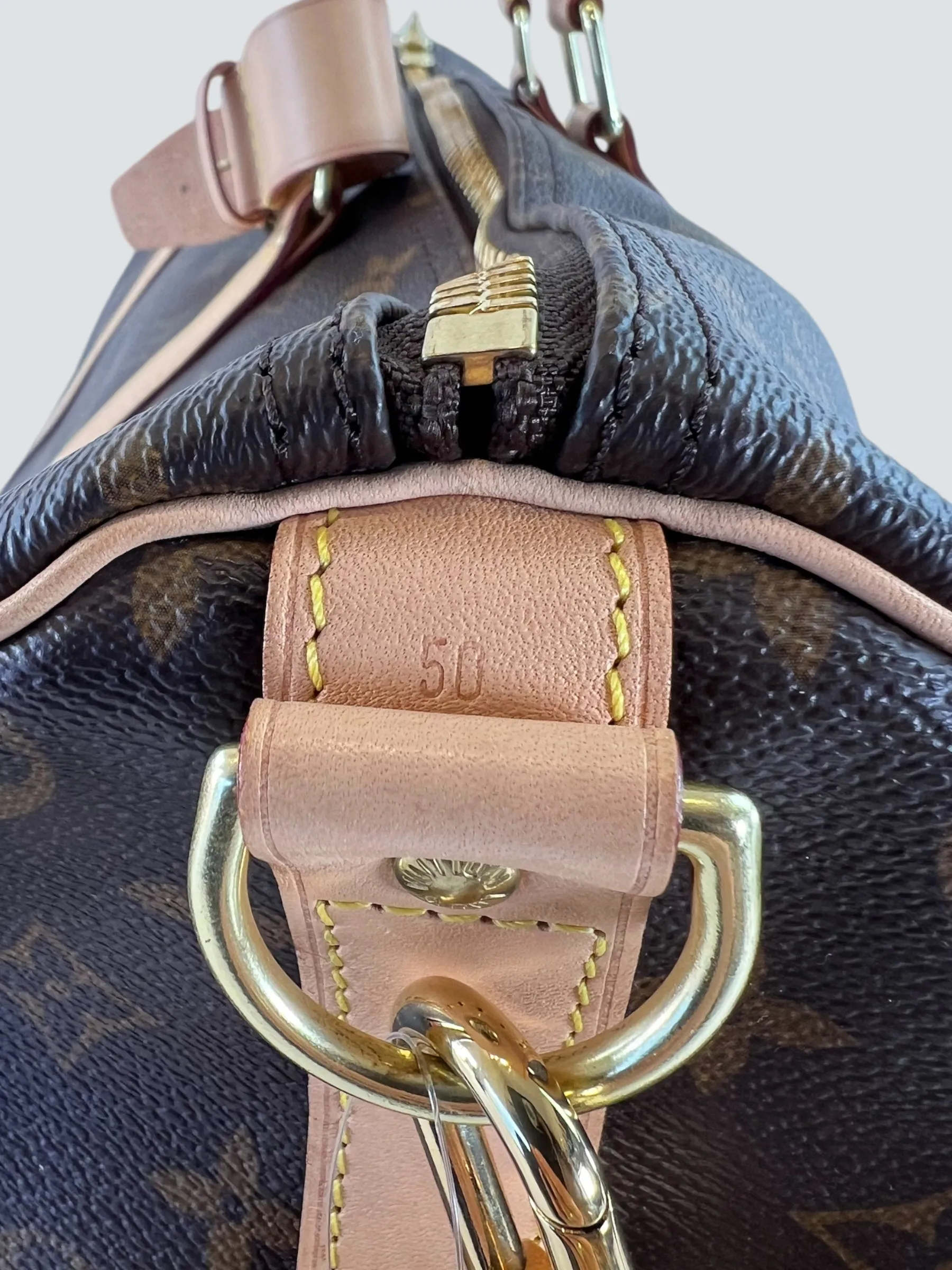 Louis Vuitton Monogram Canvas Keepall 50 Luggage