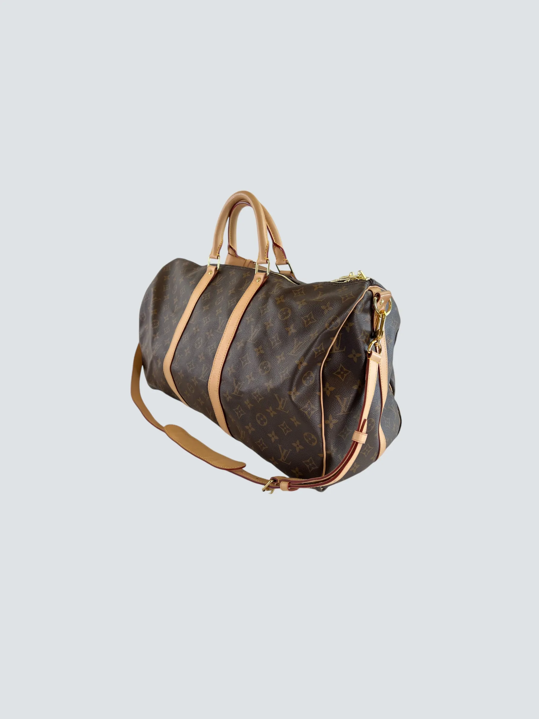 Louis Vuitton Monogram Canvas Keepall 50 Luggage