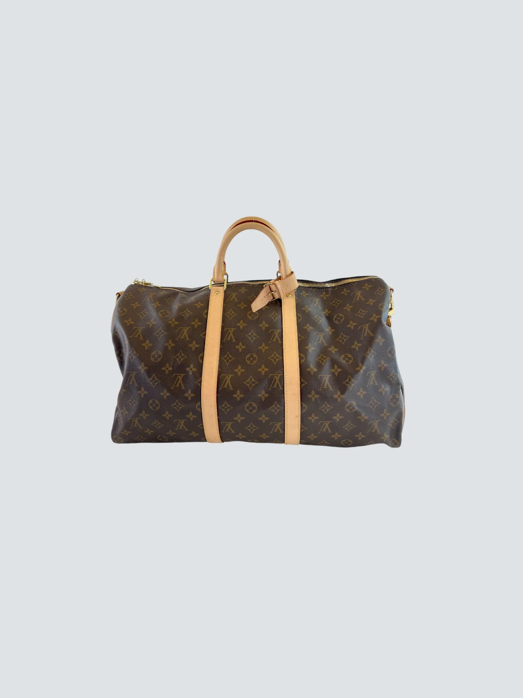 Louis Vuitton Monogram Canvas Keepall 50 Luggage