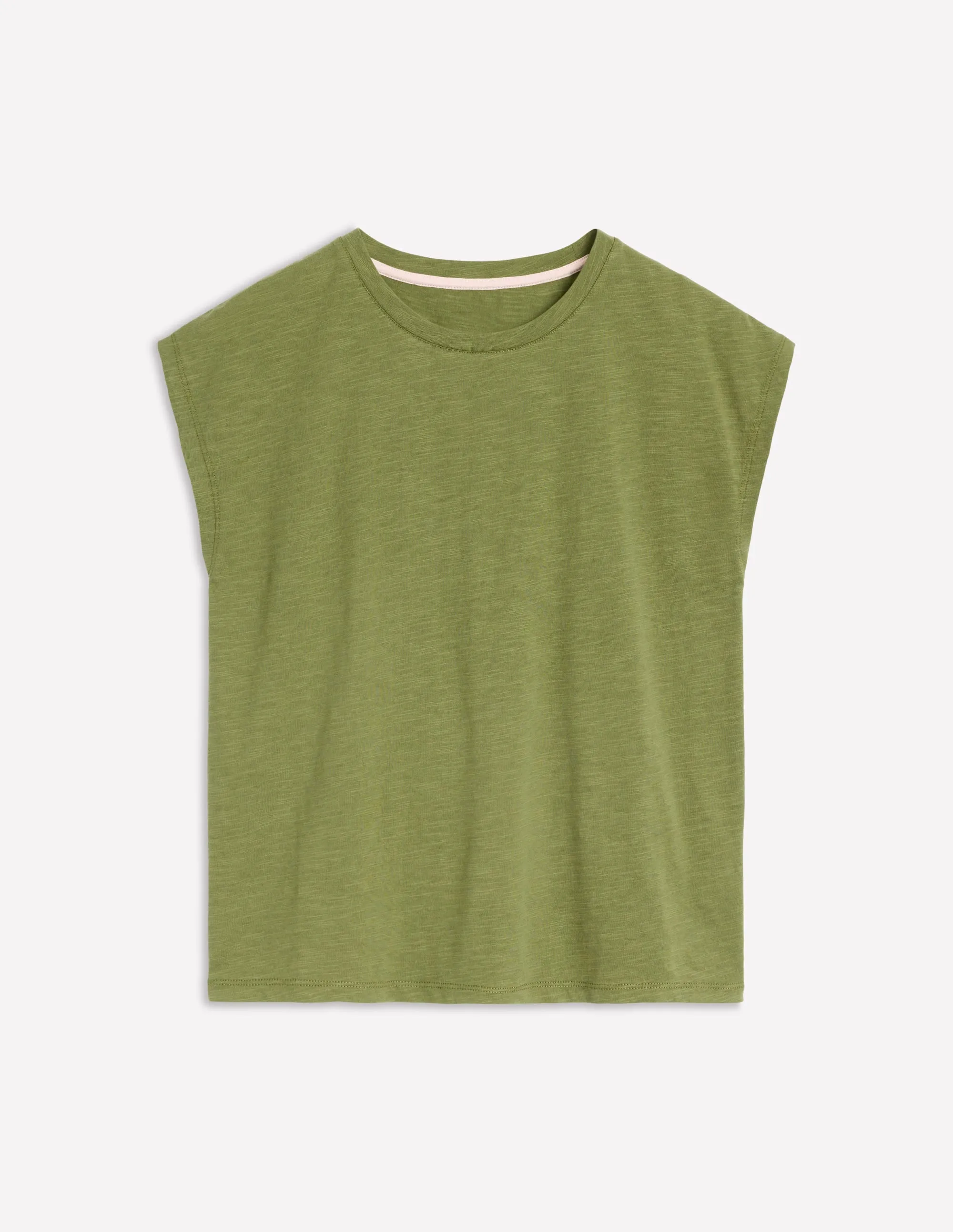 Louisa Slub T-Shirt T1831-Deep Olive