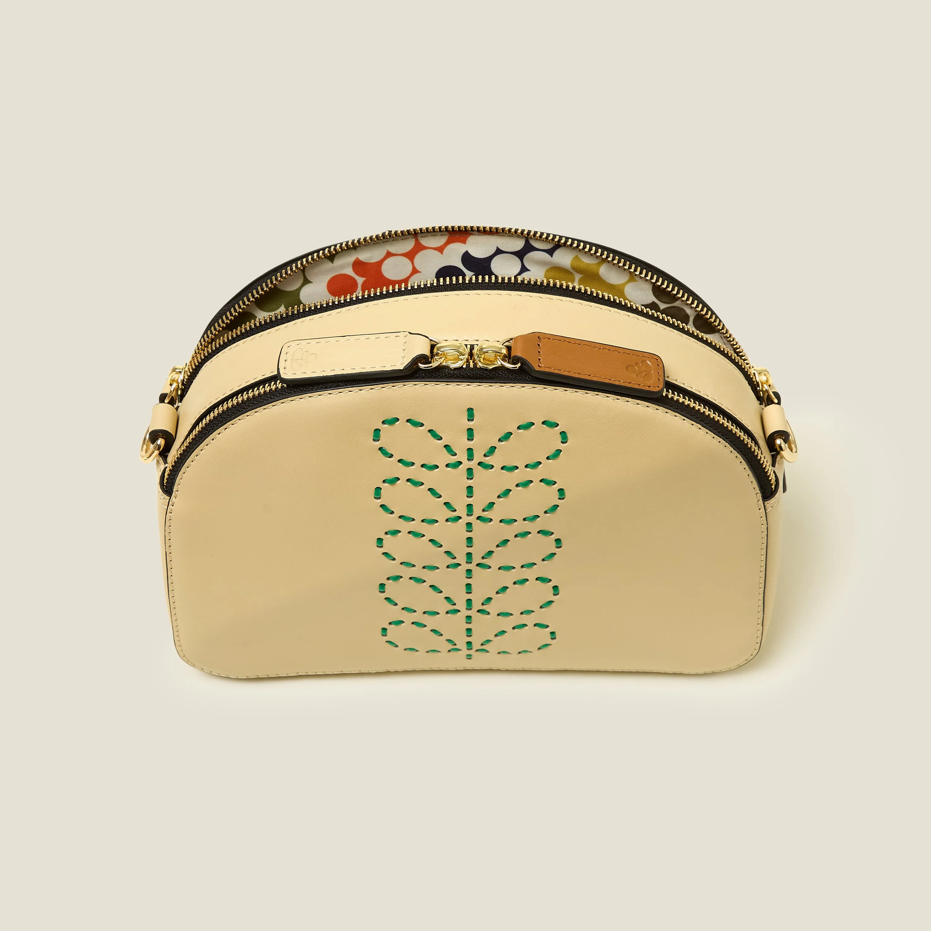 Luna Crossbody - Whipstitch Stem Cream