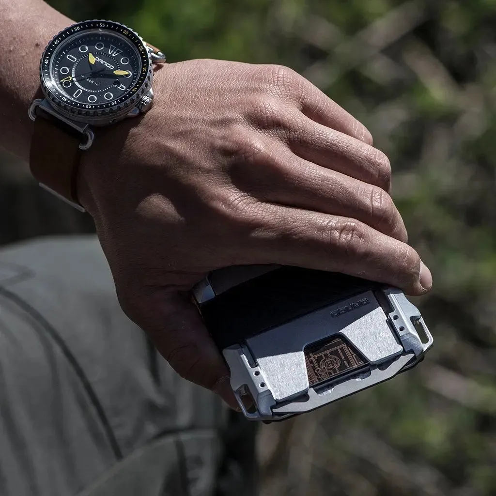 M1 Maverick Tactical Wallet | Single Pocket Rawhide