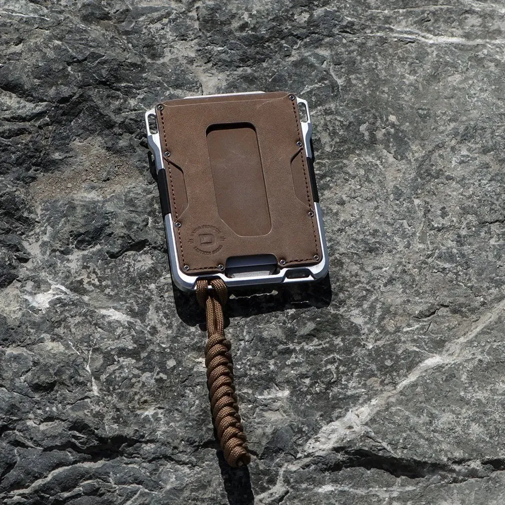 M1 Maverick Tactical Wallet | Single Pocket Rawhide