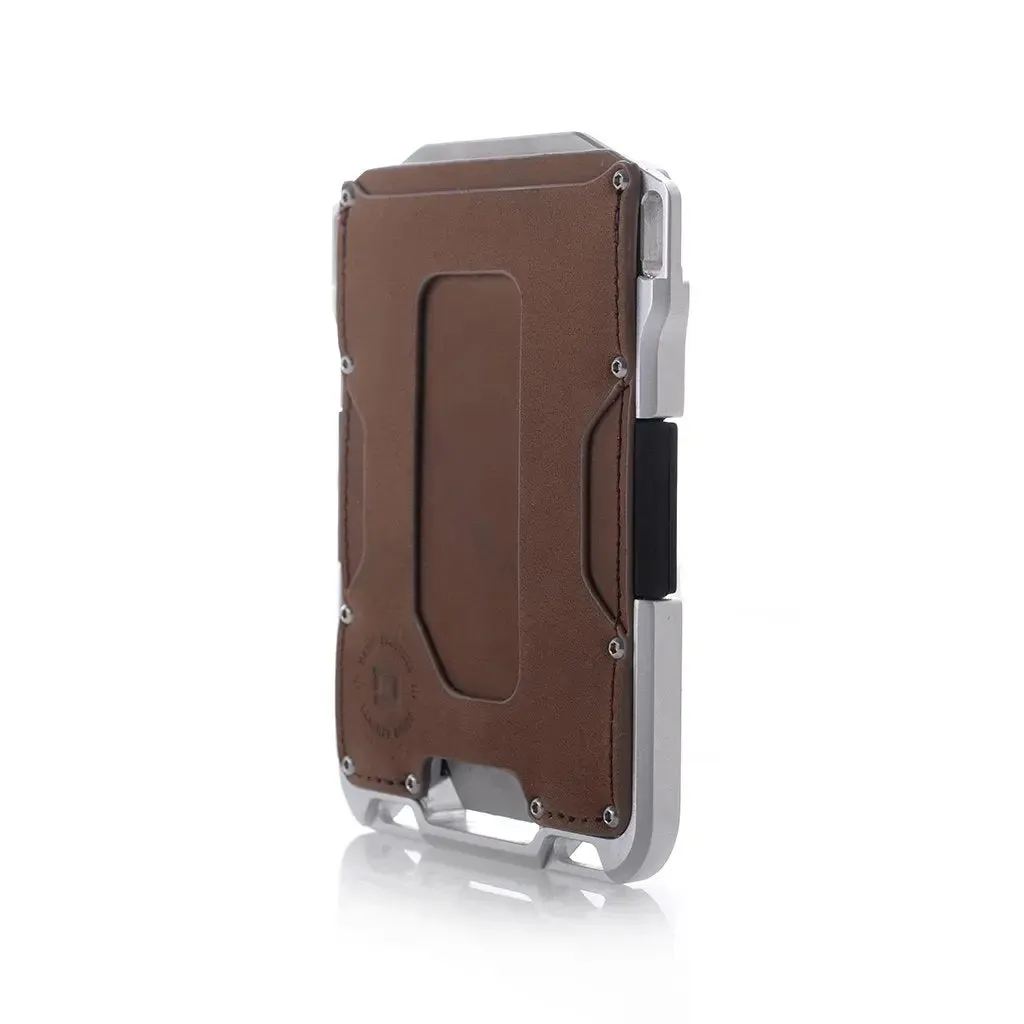 M1 Maverick Tactical Wallet | Single Pocket Rawhide