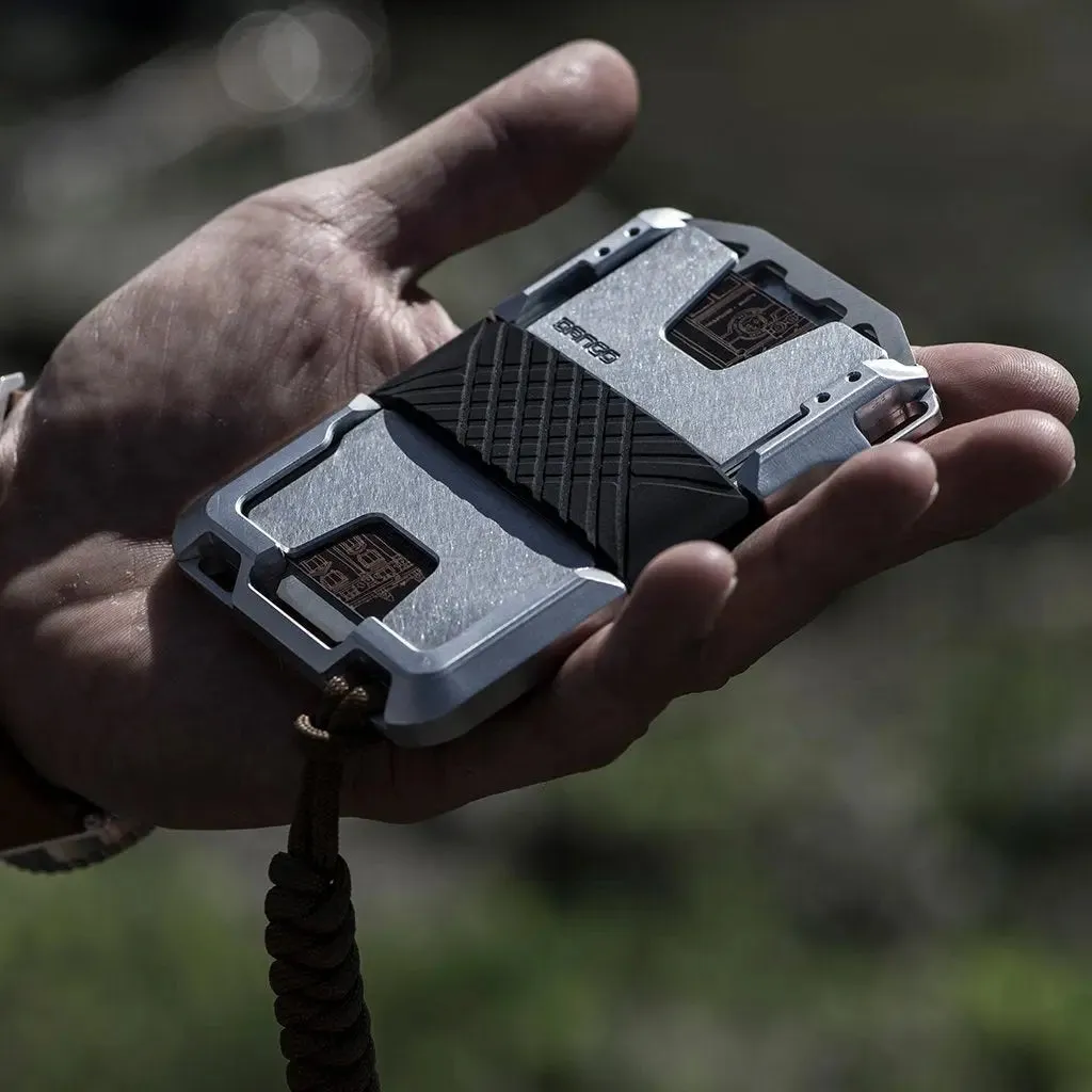 M1 Maverick Tactical Wallet | Single Pocket Rawhide