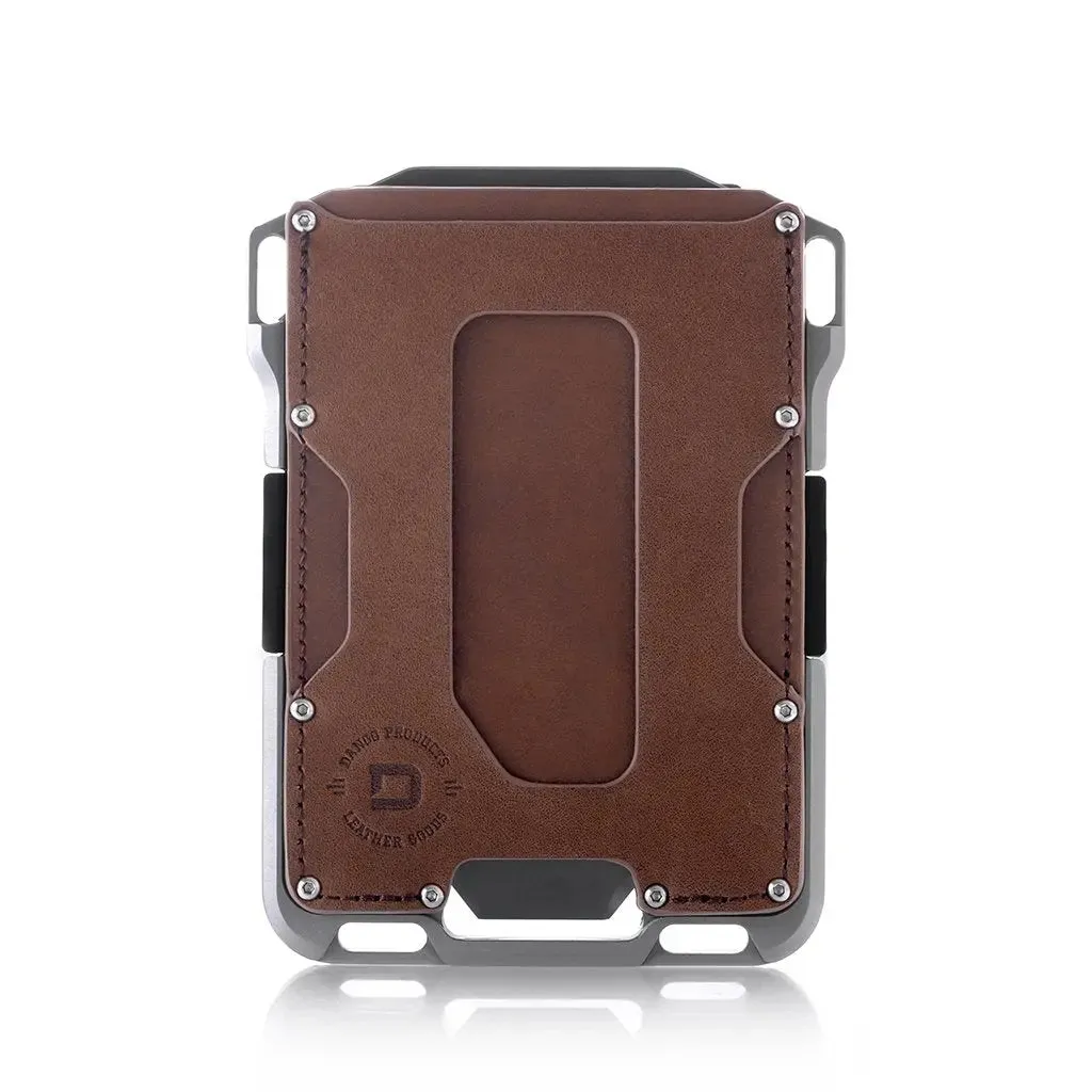 M1 Maverick Tactical Wallet | Single Pocket Rawhide