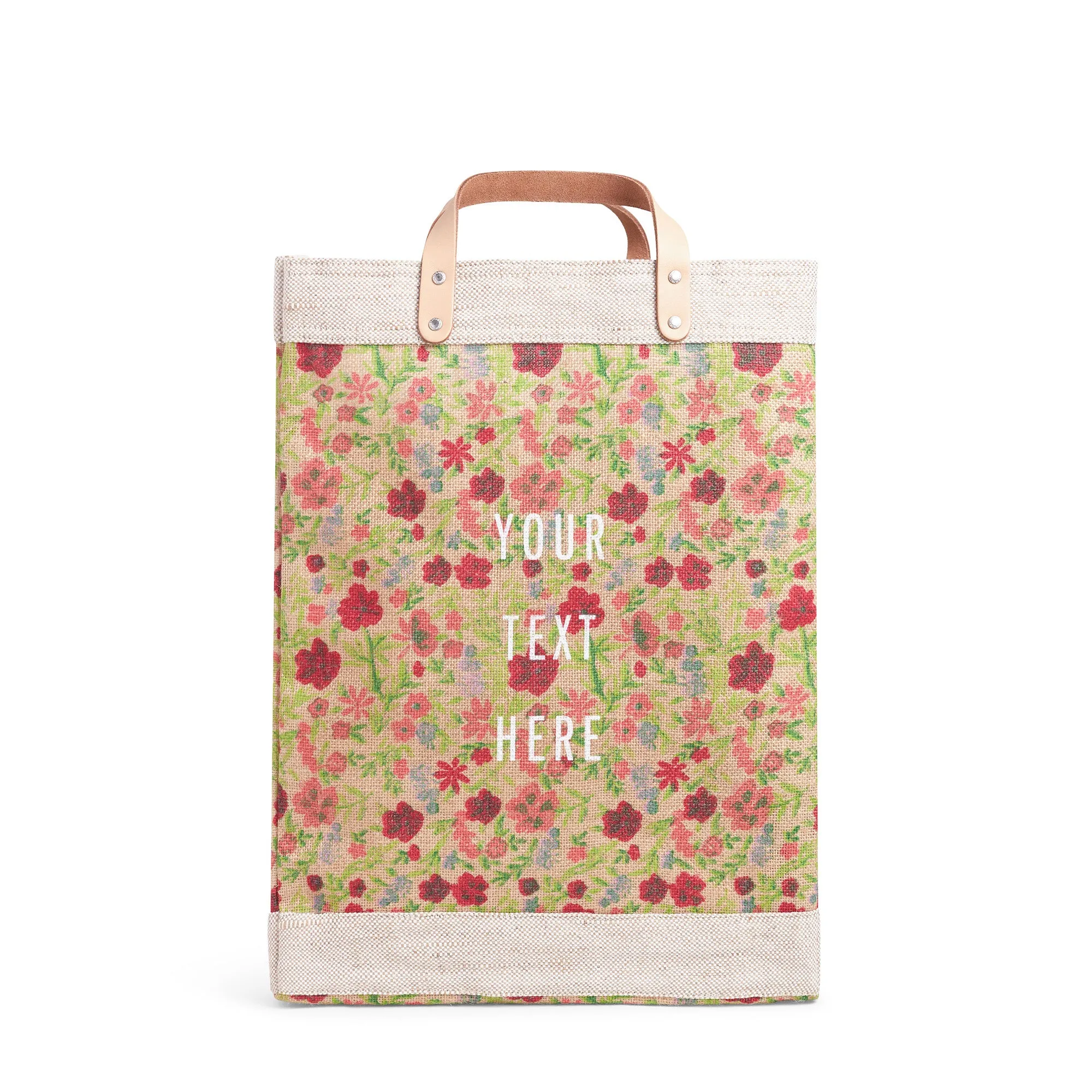 Market Bag in Floret by Amy Logsdon