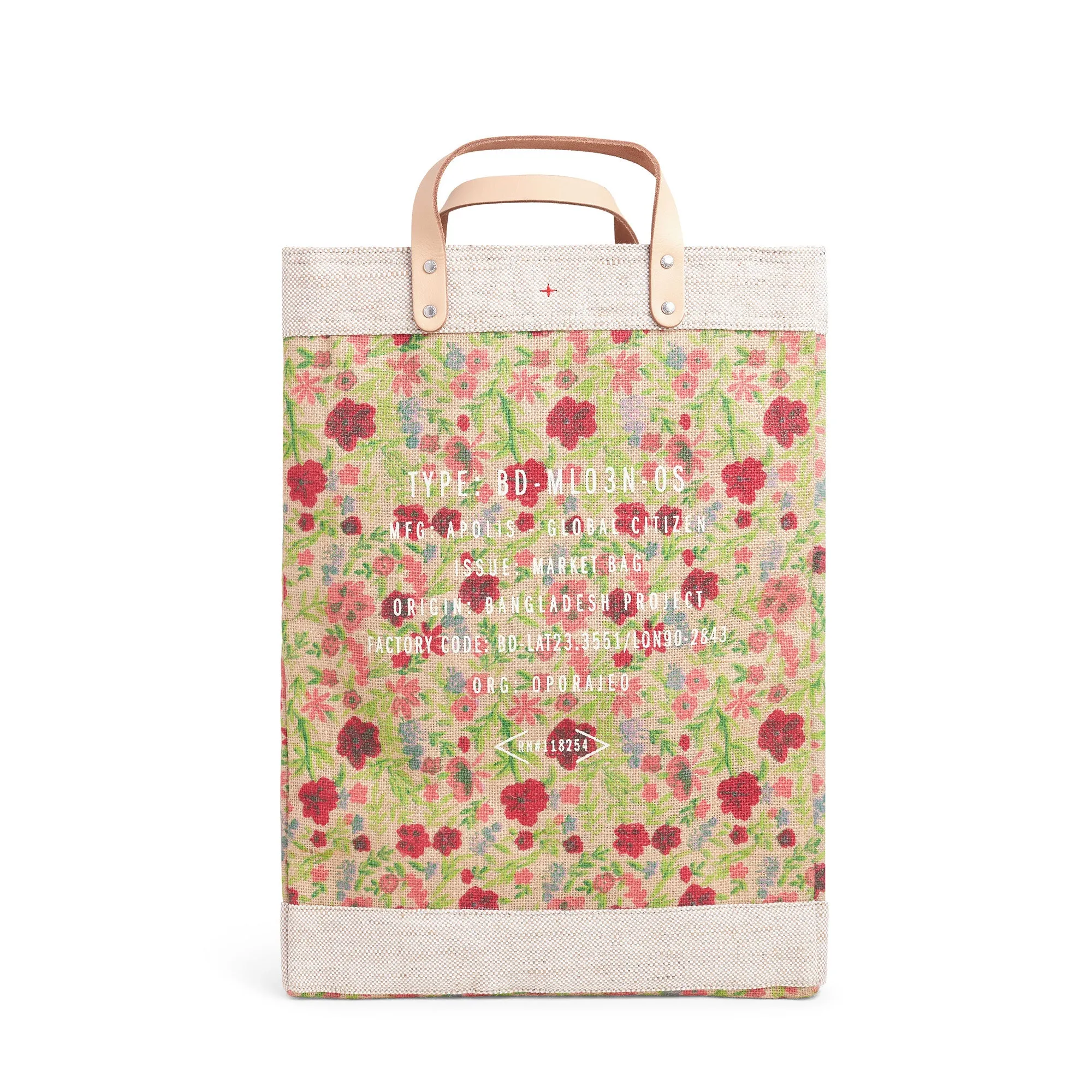 Market Bag in Floret by Amy Logsdon