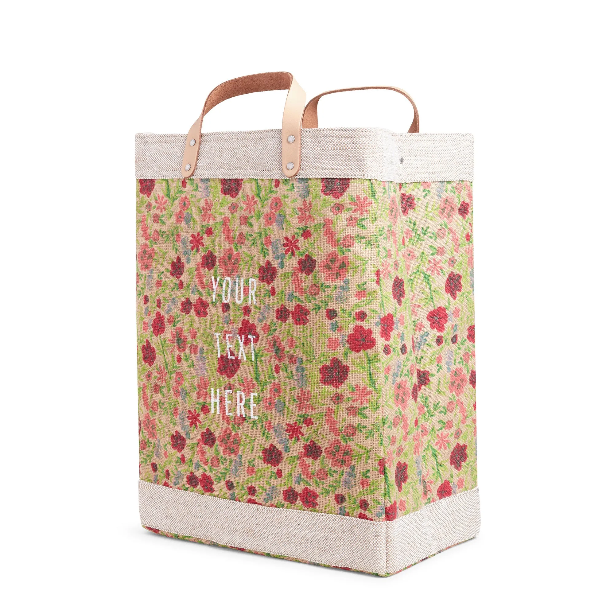 Market Bag in Floret by Amy Logsdon