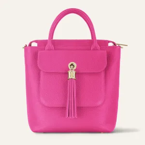 Mini P Backpack | Pink Kiss with Gold hardware