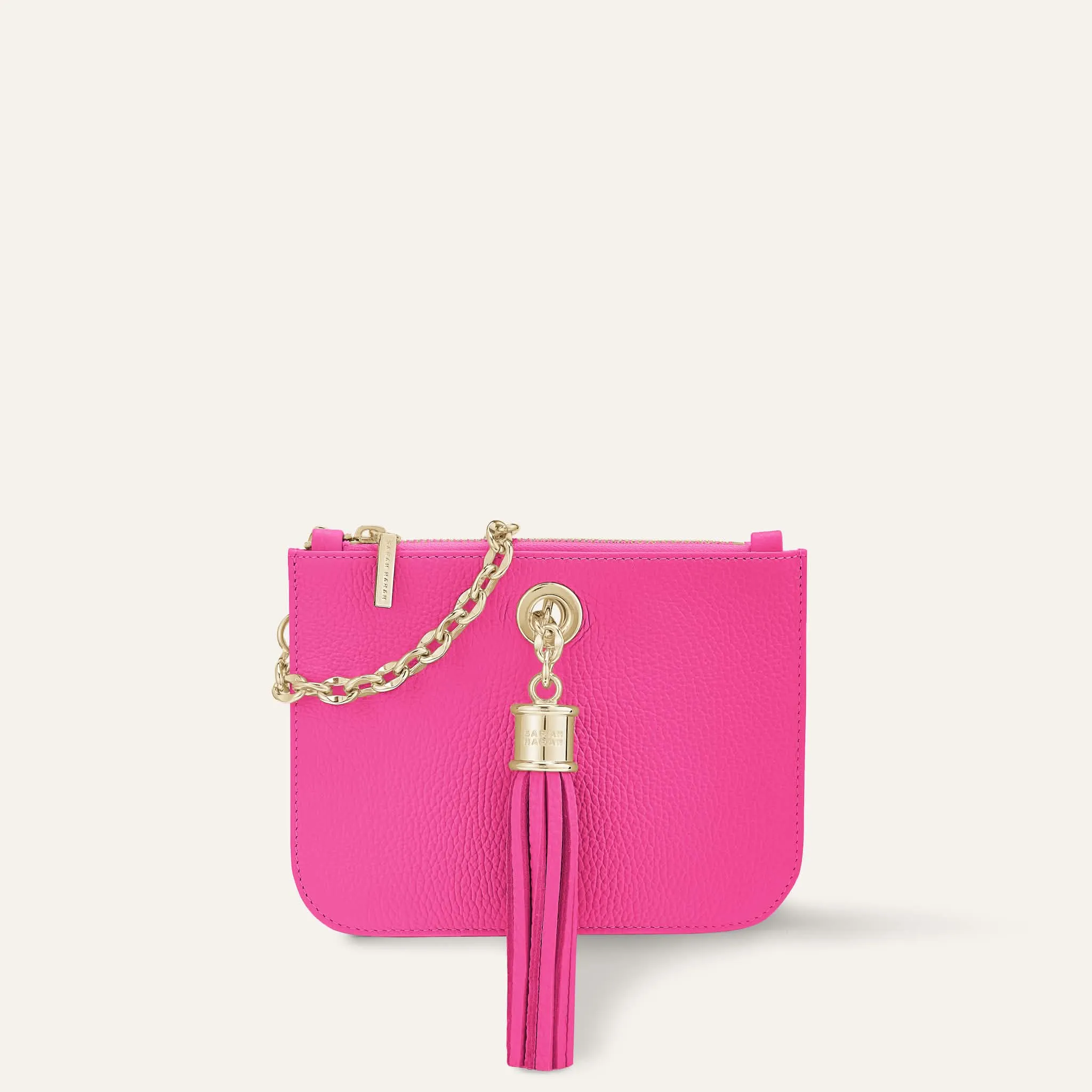 Mini P Backpack | Pink Kiss with Gold hardware