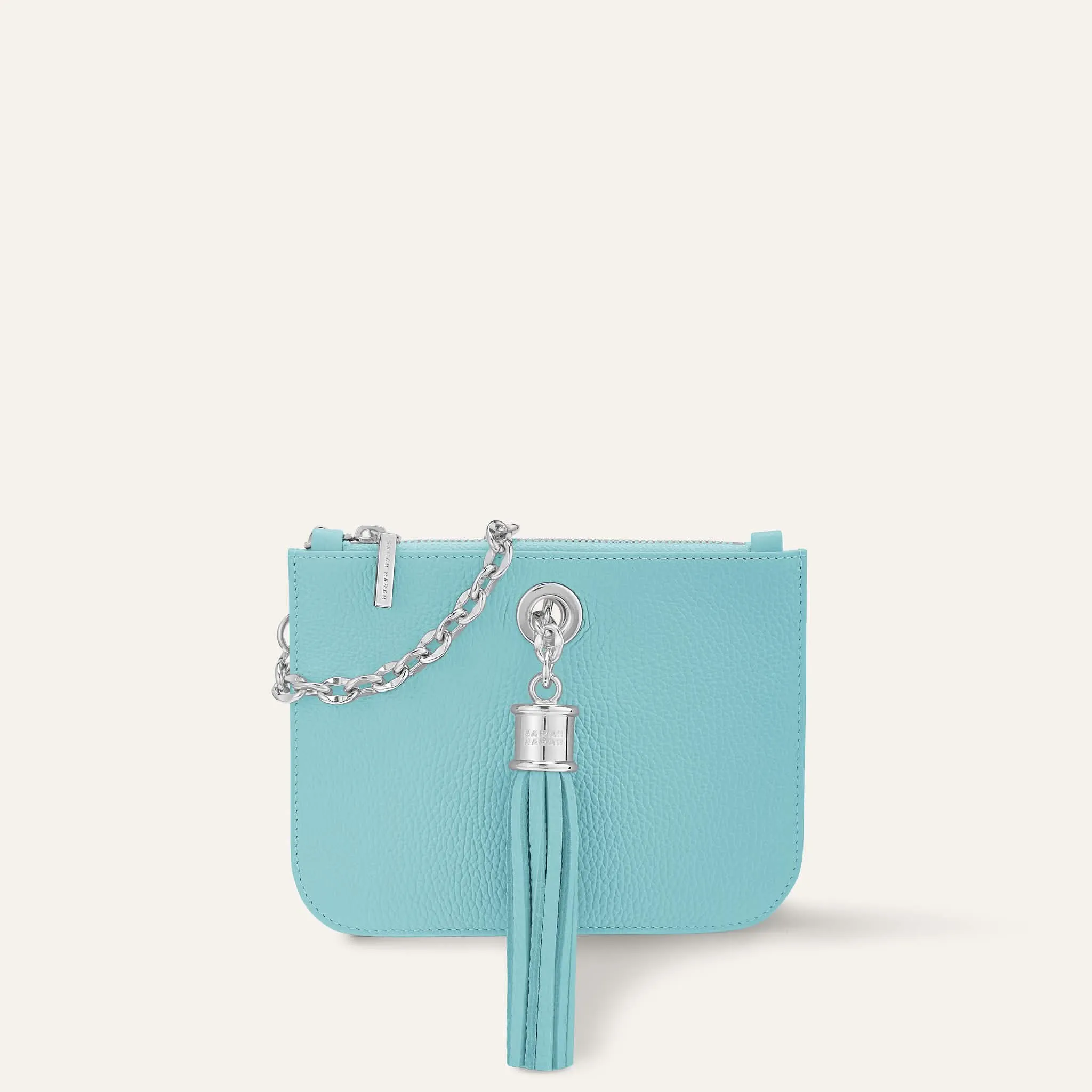 Mini P Backpack | Tiffany Mint with Silver hardware