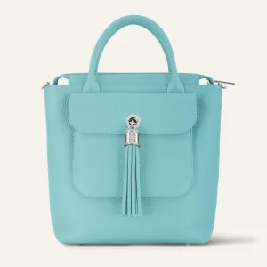 Mini P Backpack | Tiffany Mint with Silver hardware