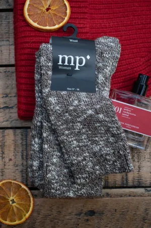 MP Denmark Karen Brown Melange Socks