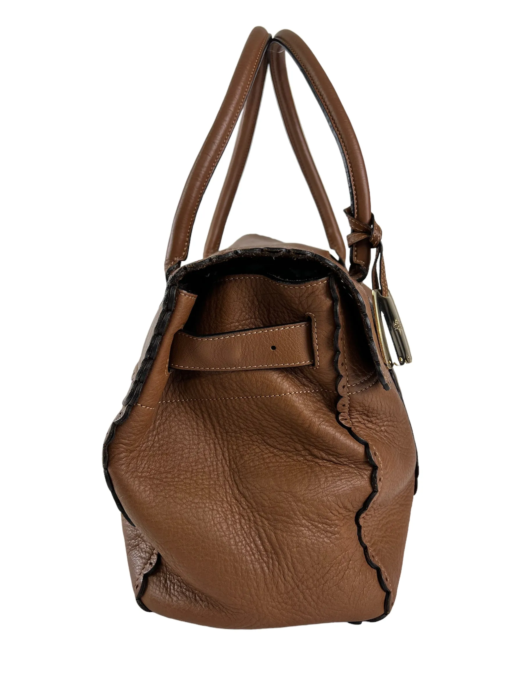 Mulberry Caramel Brown Leather Bayswater Tote