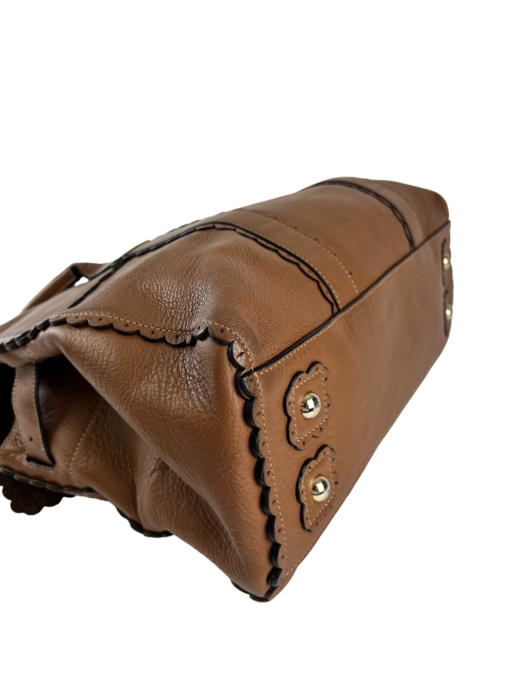 Mulberry Caramel Brown Leather Bayswater Tote