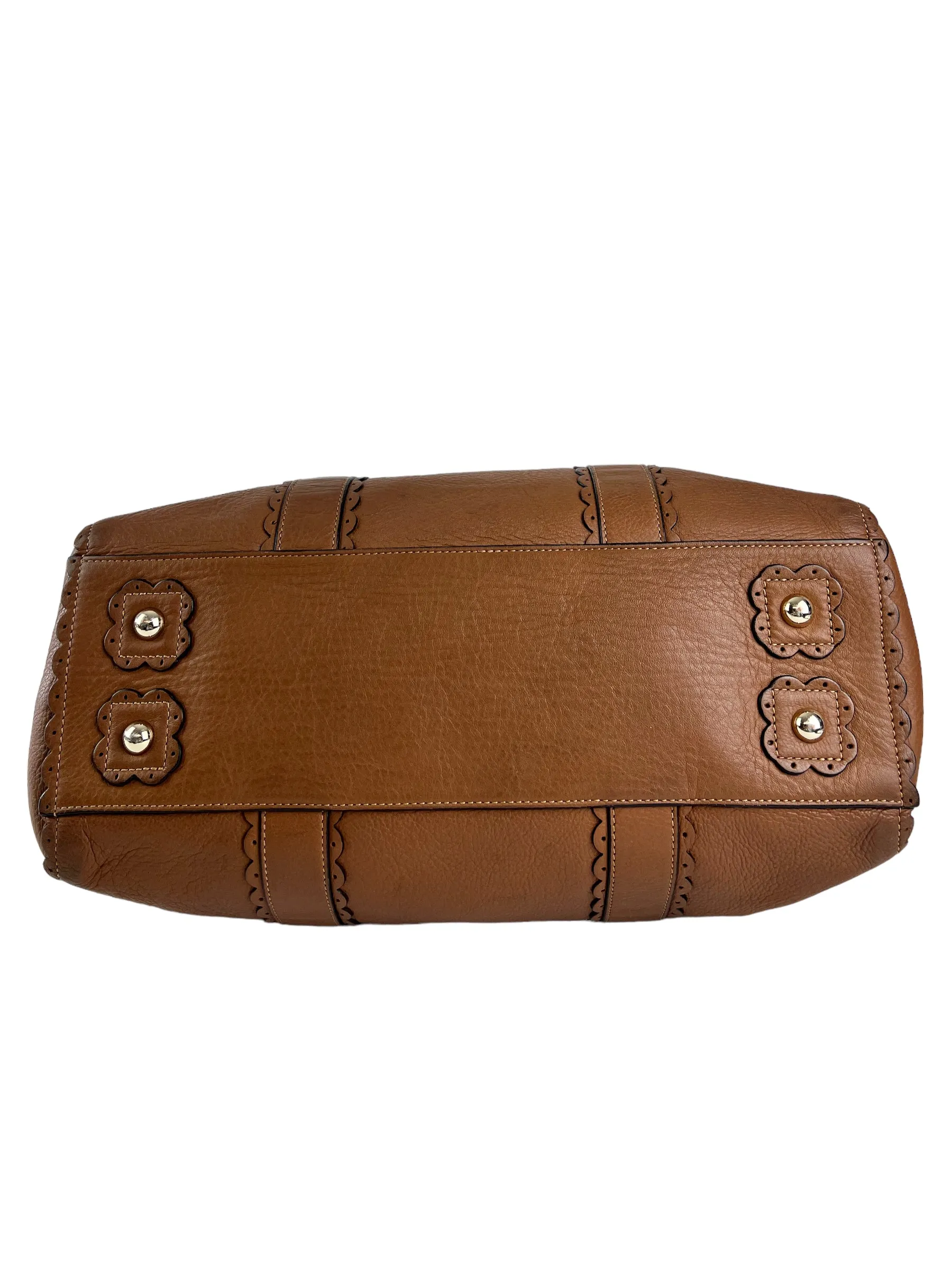 Mulberry Caramel Brown Leather Bayswater Tote