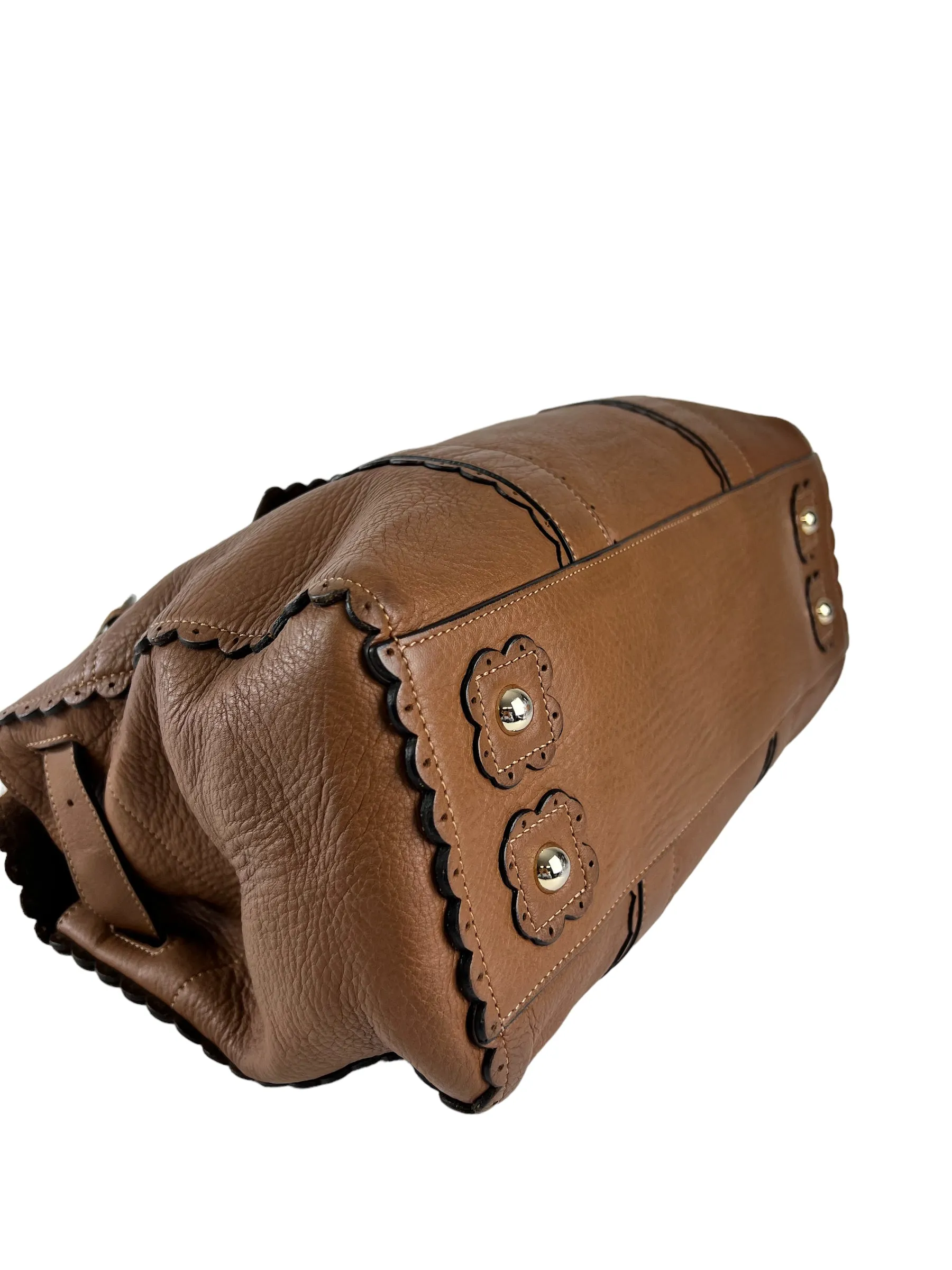 Mulberry Caramel Brown Leather Bayswater Tote