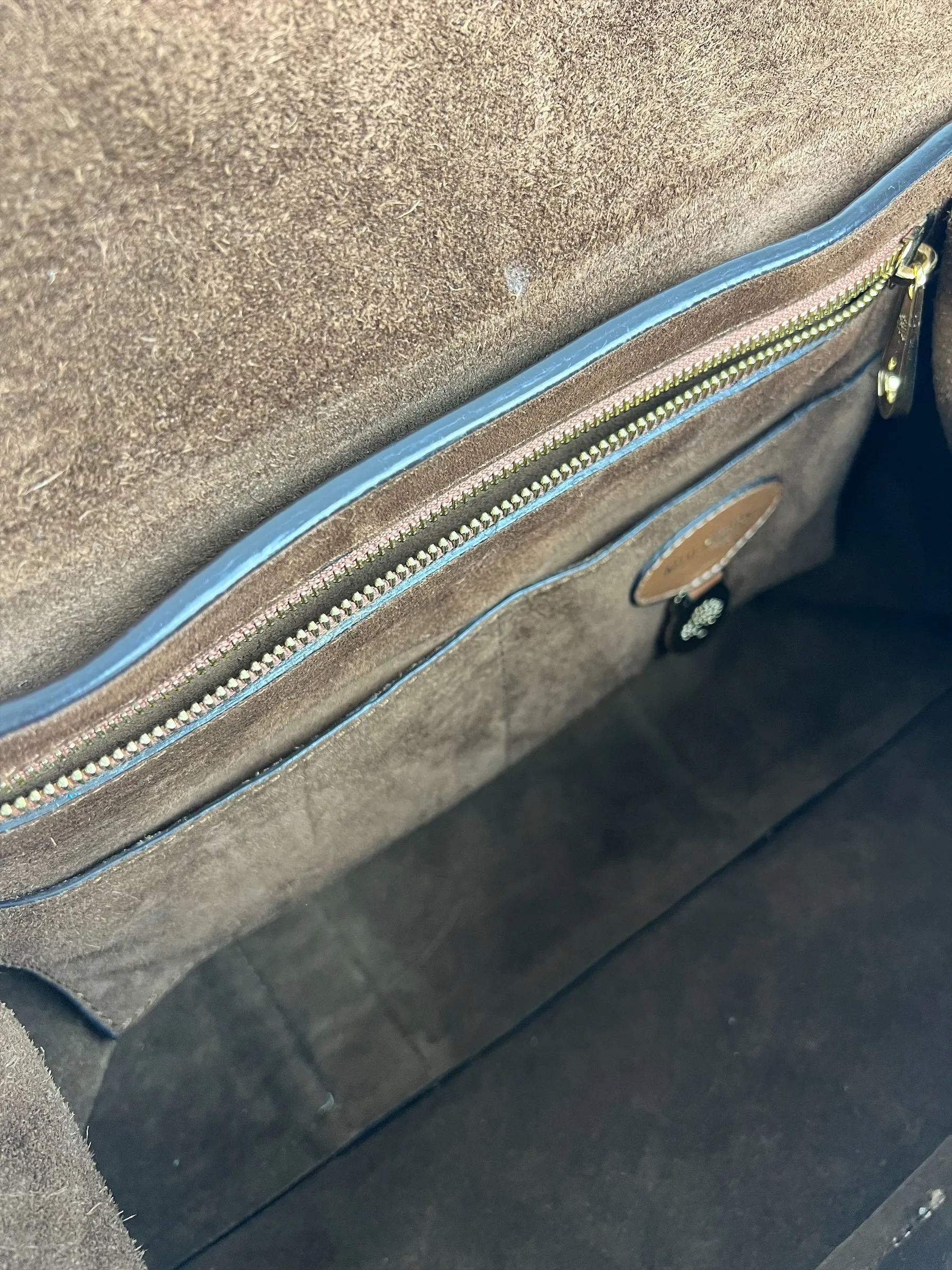 Mulberry Caramel Brown Leather Bayswater Tote