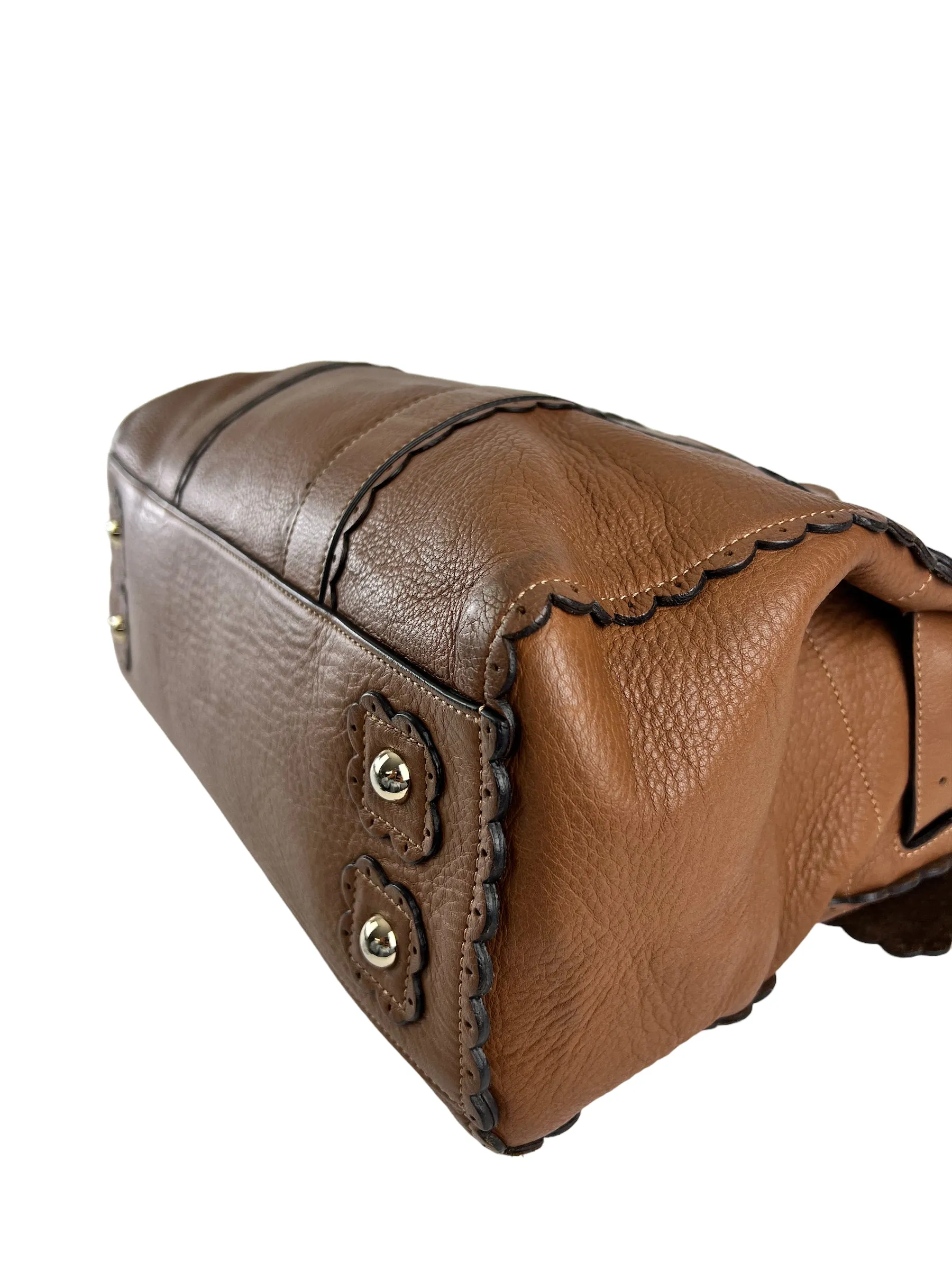 Mulberry Caramel Brown Leather Bayswater Tote