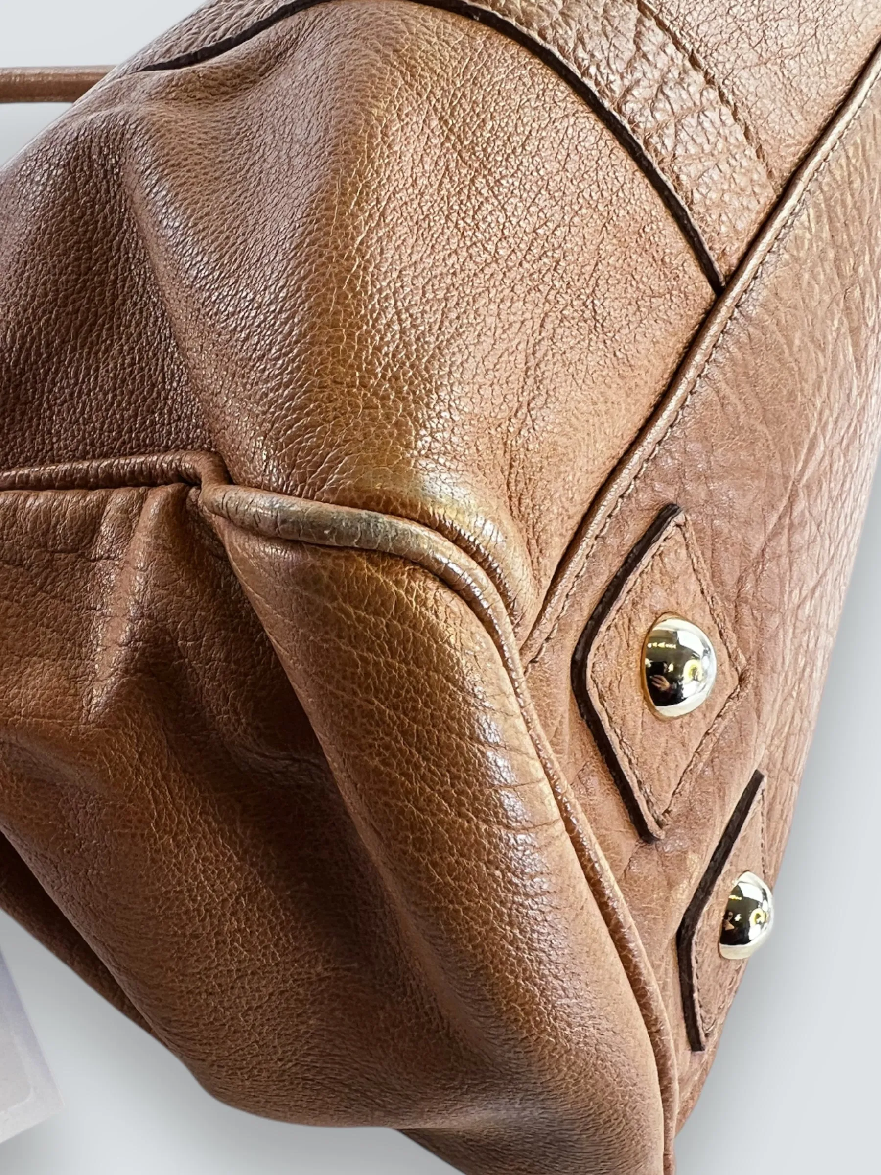 Mulberry Light Tan Leather Bayswater Tote