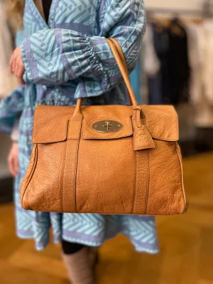 Mulberry Light Tan Leather Bayswater Tote