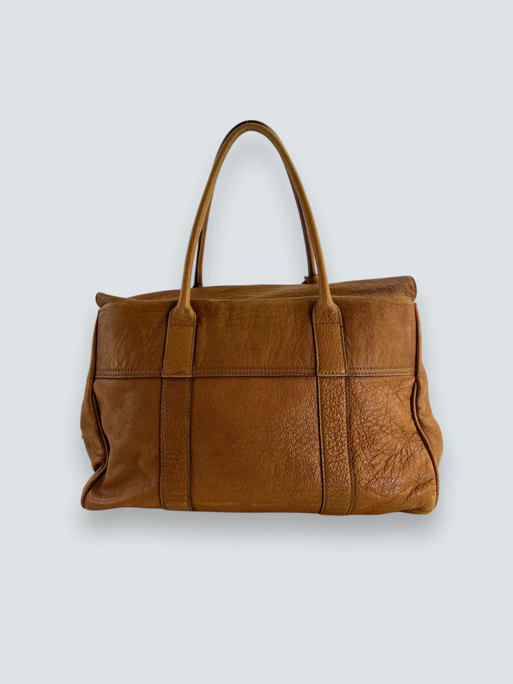 Mulberry Light Tan Leather Bayswater Tote