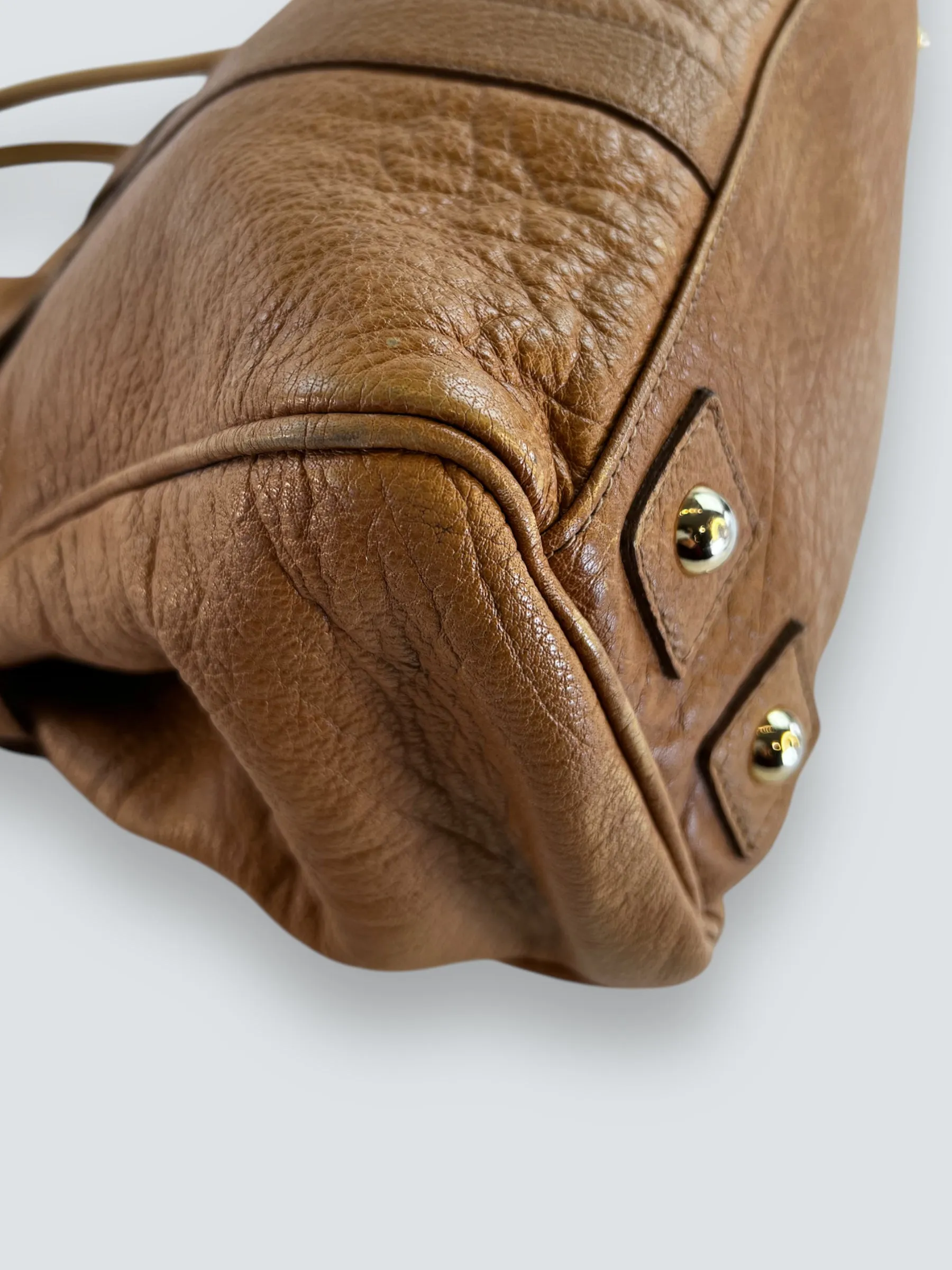 Mulberry Light Tan Leather Bayswater Tote