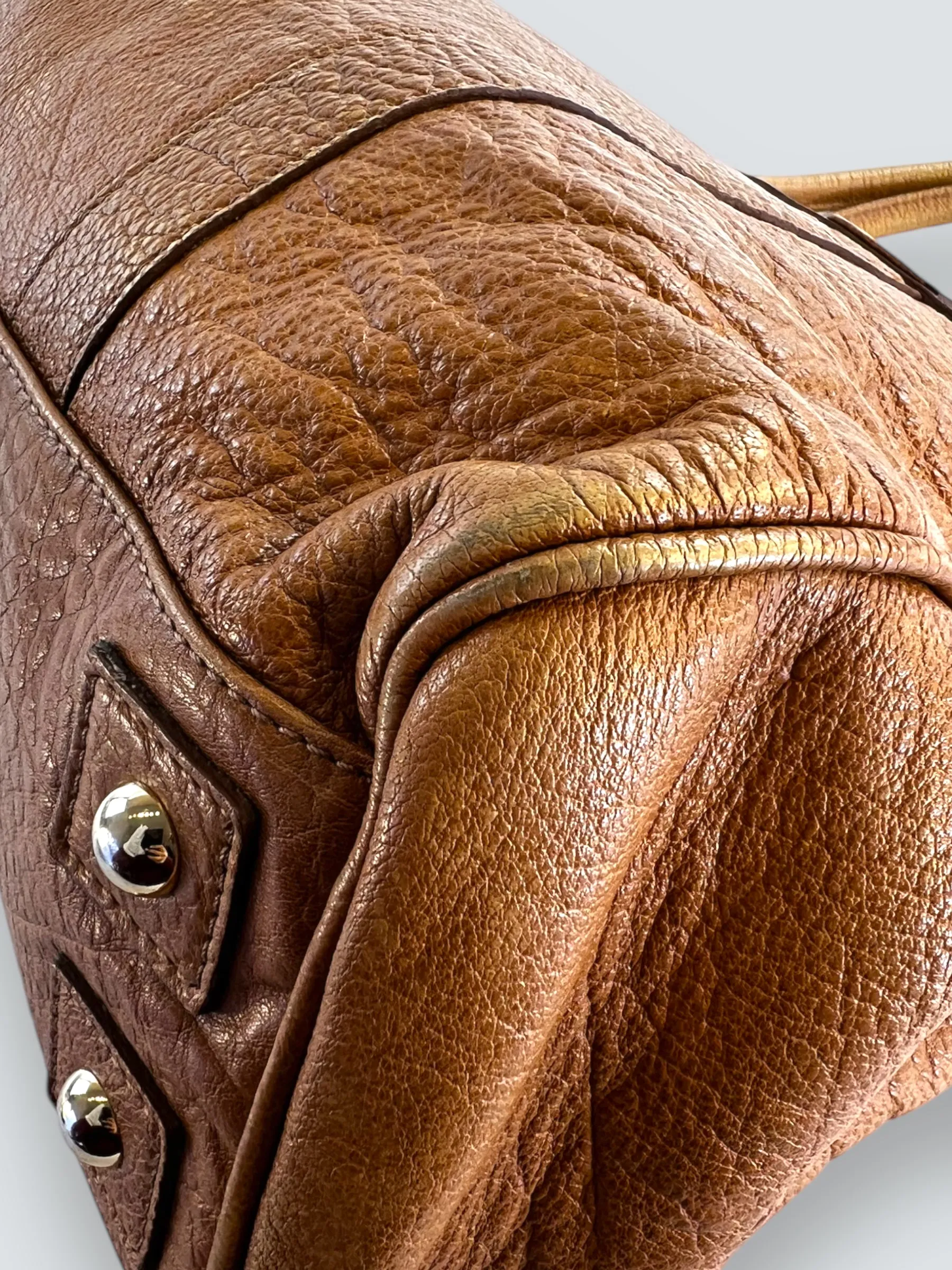 Mulberry Light Tan Leather Bayswater Tote