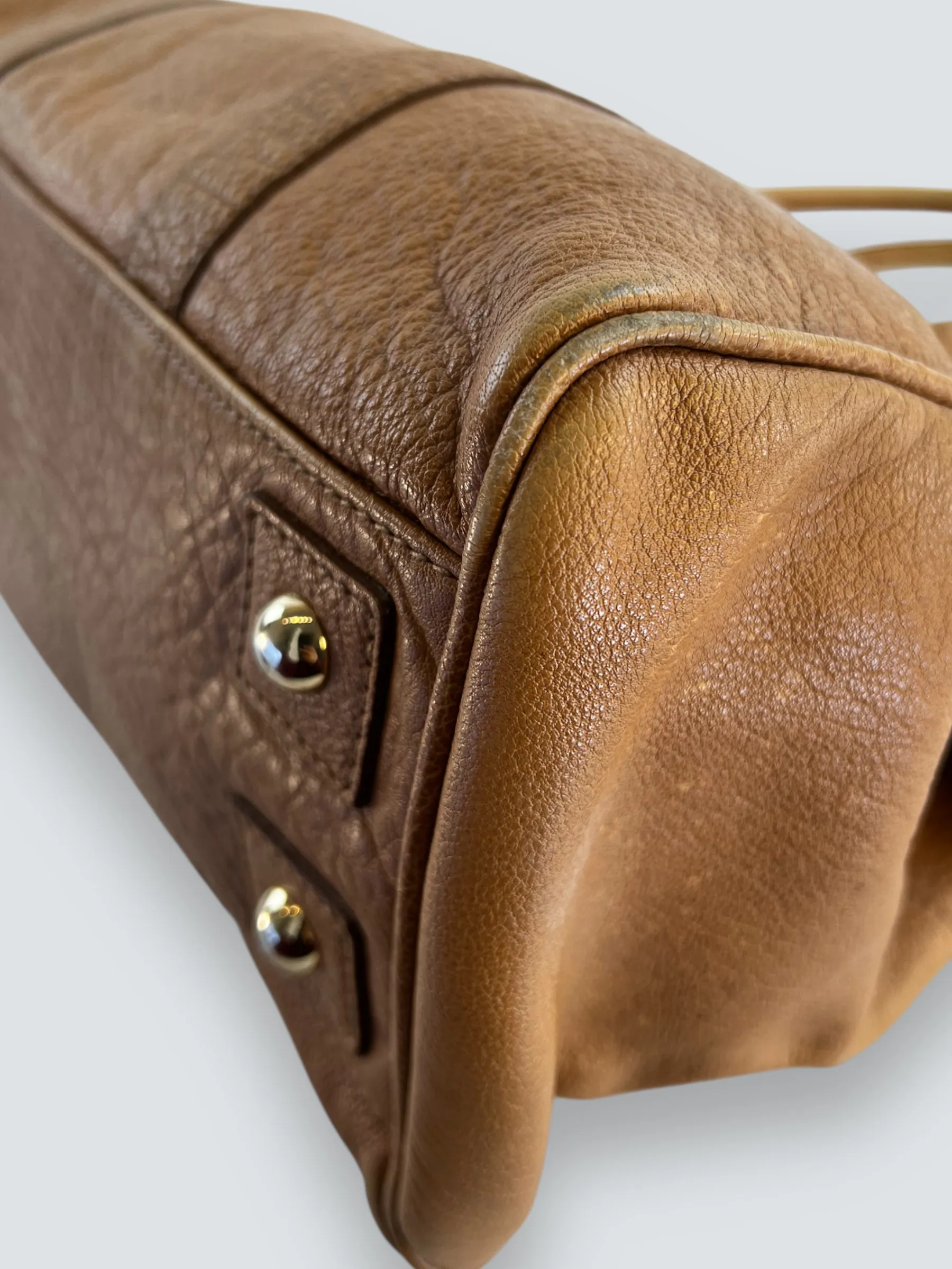 Mulberry Light Tan Leather Bayswater Tote