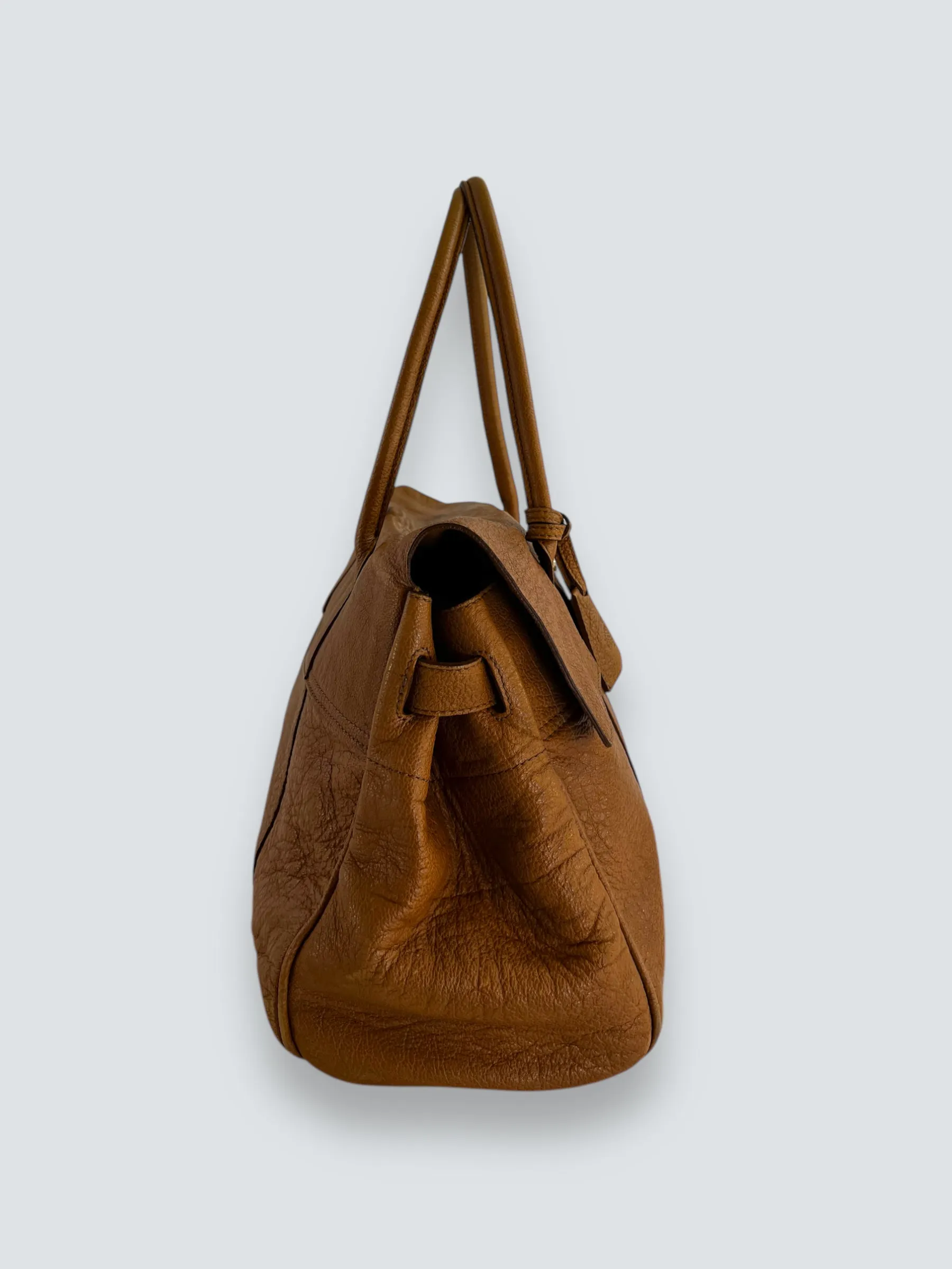 Mulberry Light Tan Leather Bayswater Tote