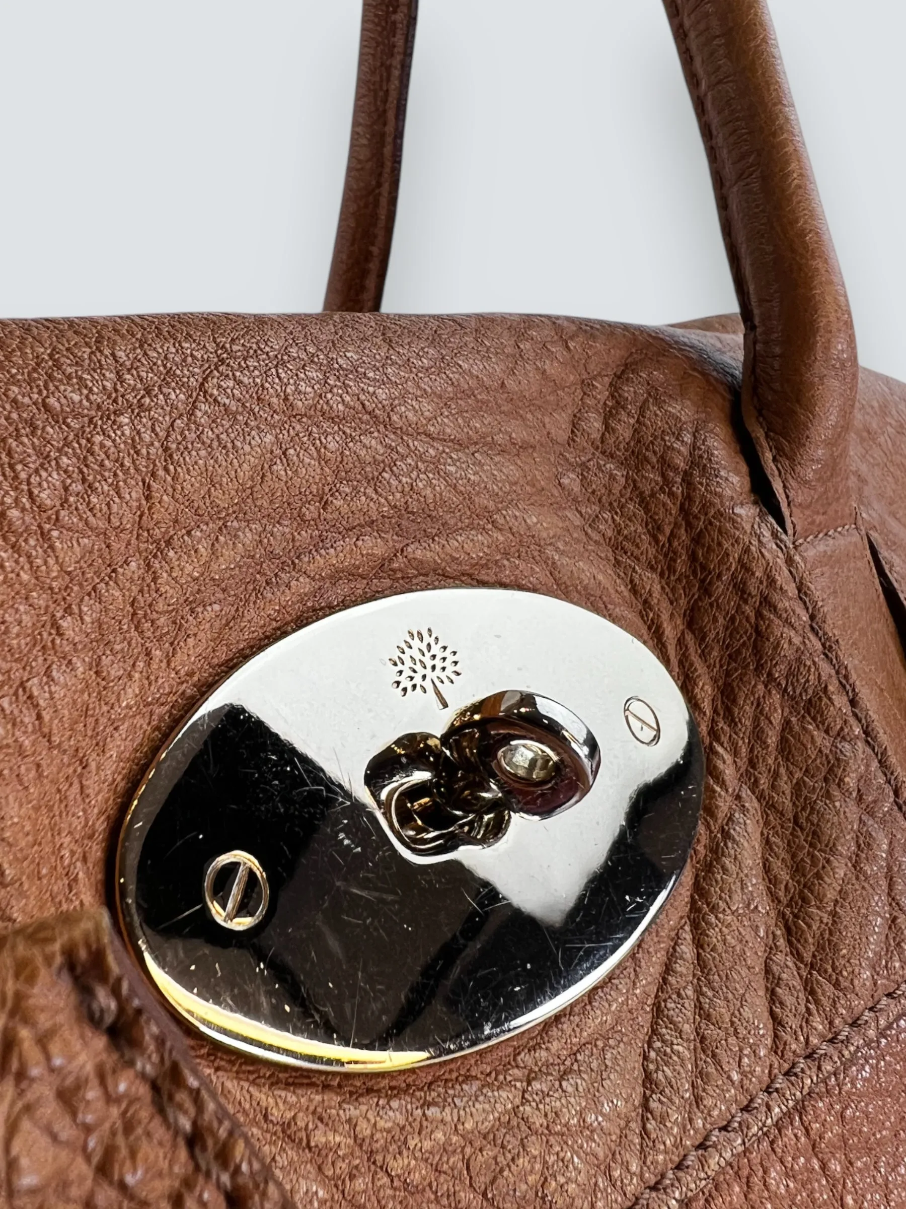 Mulberry Light Tan Leather Bayswater Tote