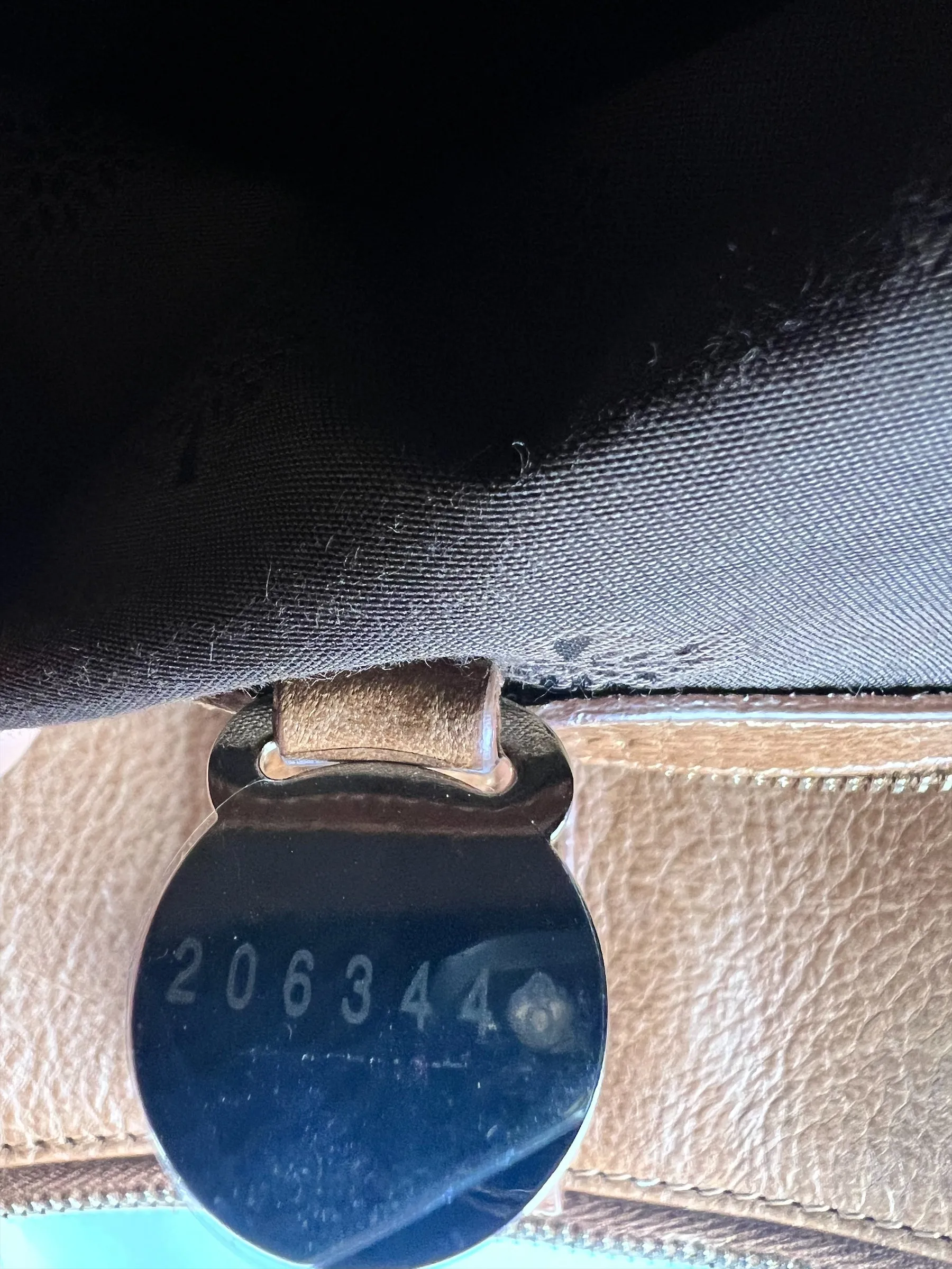 Mulberry Oak Leather Zip Top Bayswater