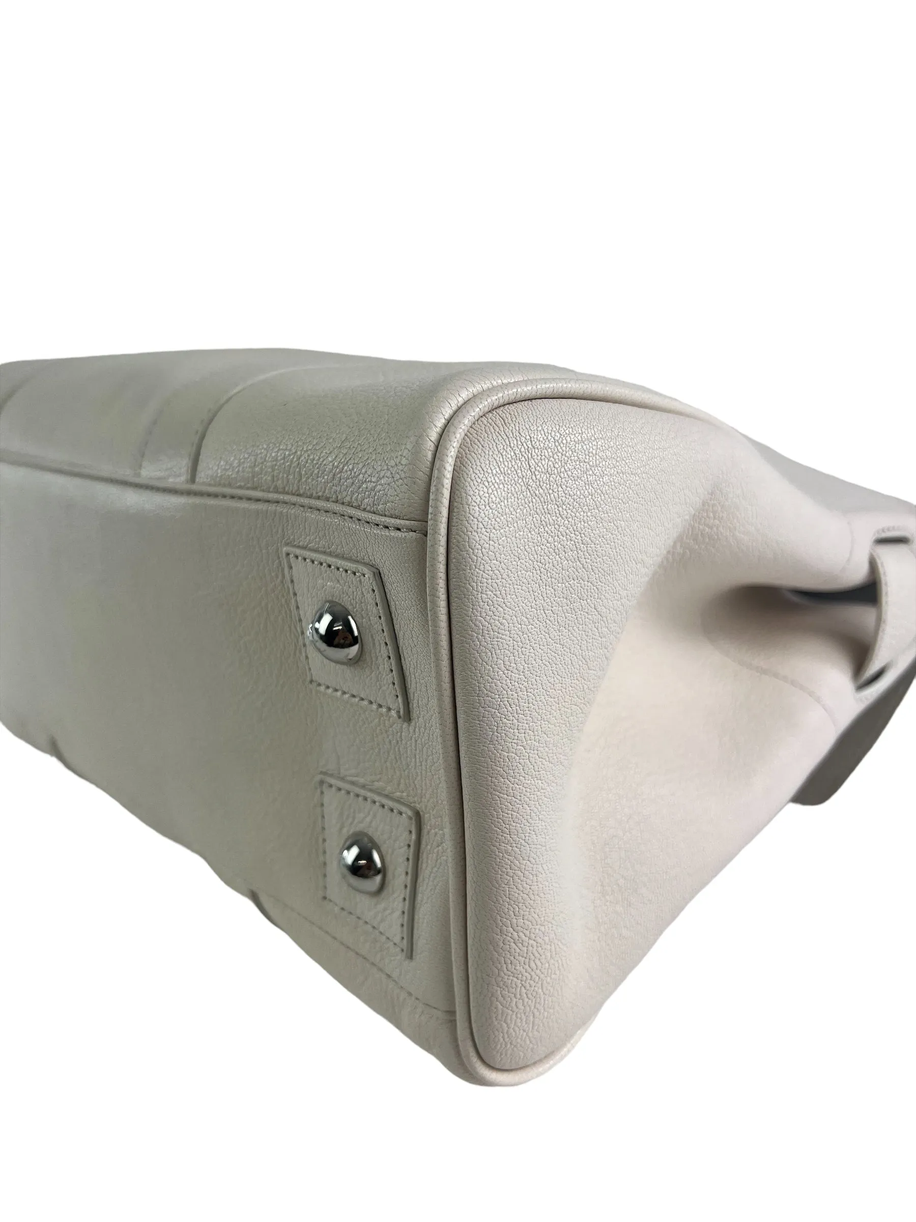 Mulberry White Leather Bayswater Tote