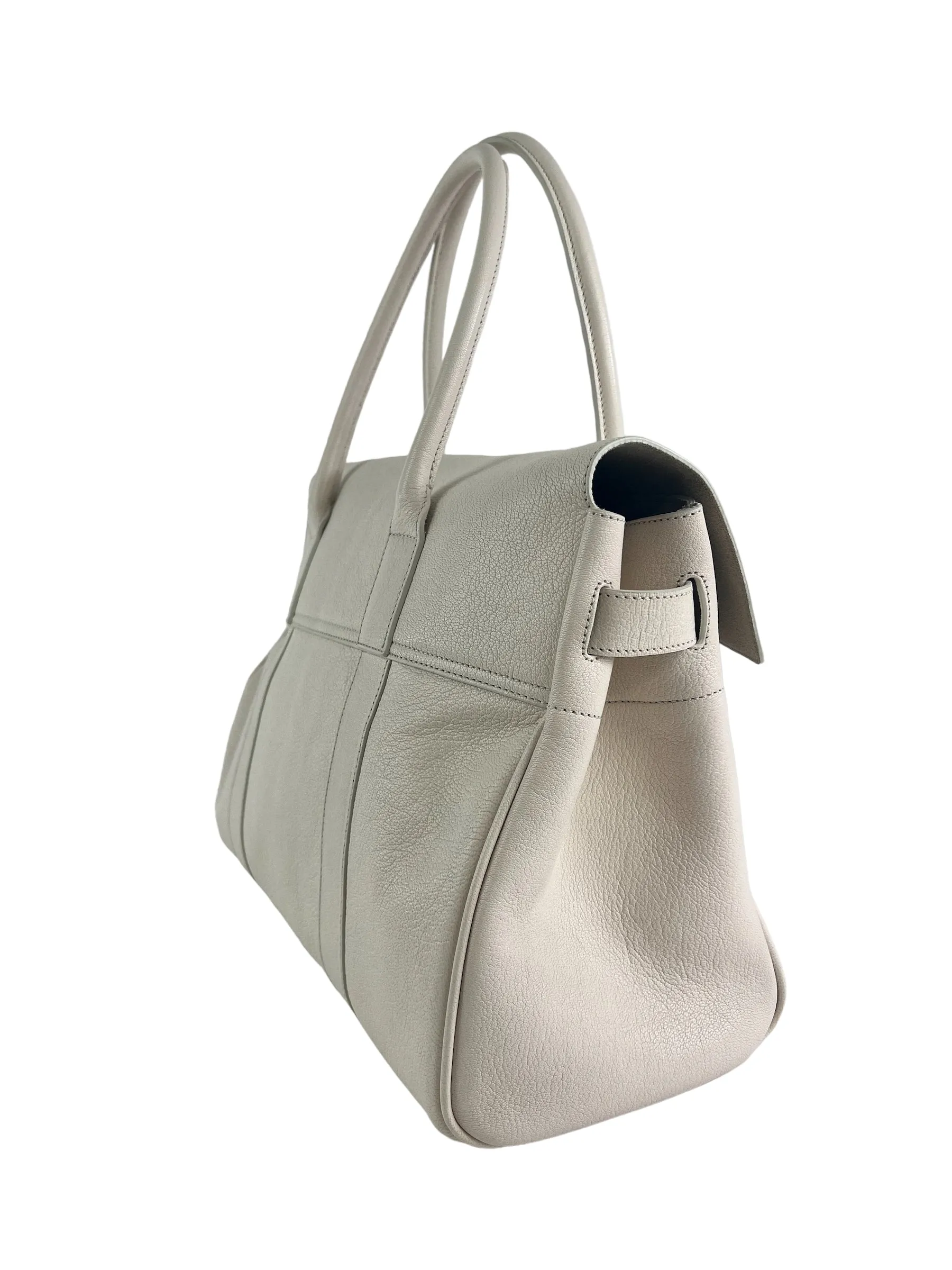 Mulberry White Leather Bayswater Tote