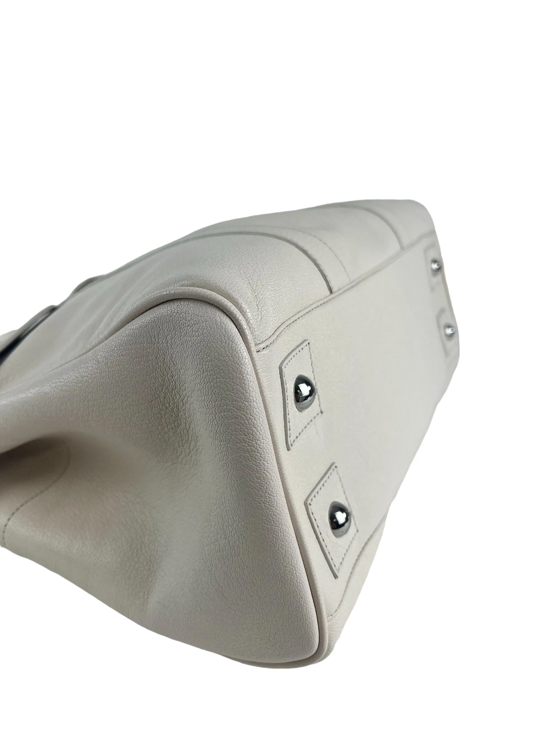 Mulberry White Leather Bayswater Tote