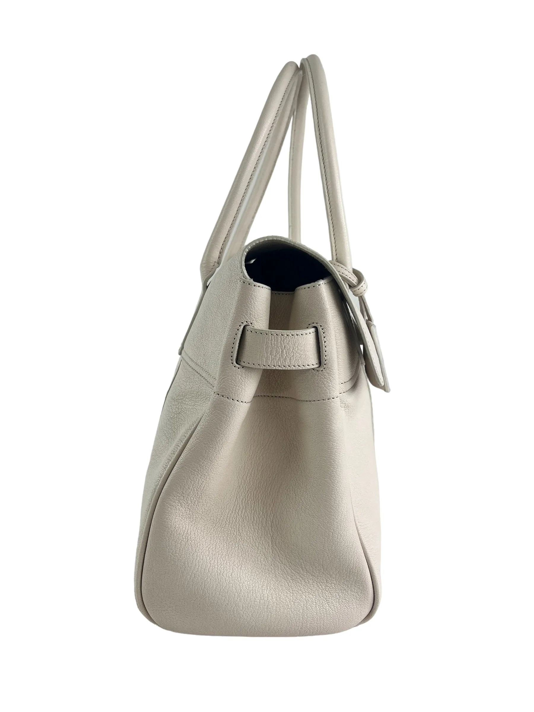 Mulberry White Leather Bayswater Tote