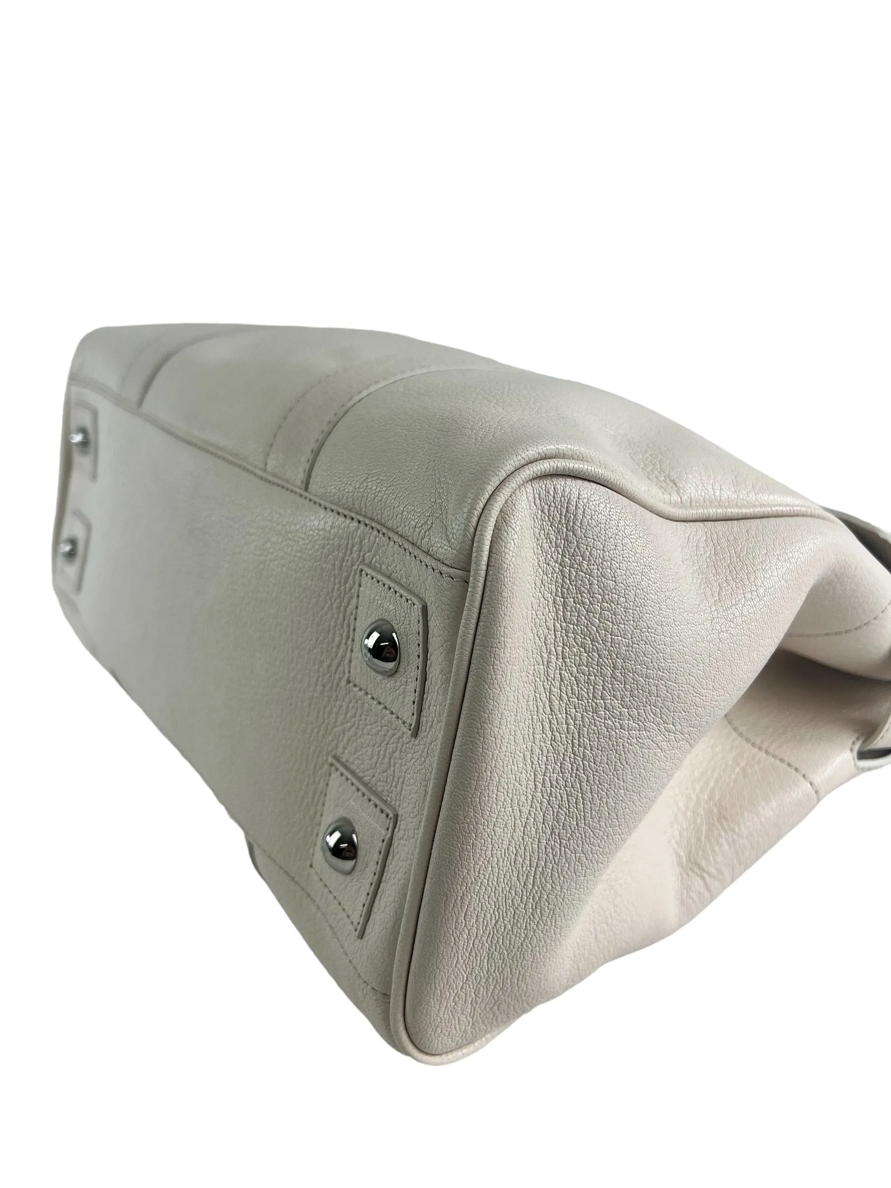 Mulberry White Leather Bayswater Tote