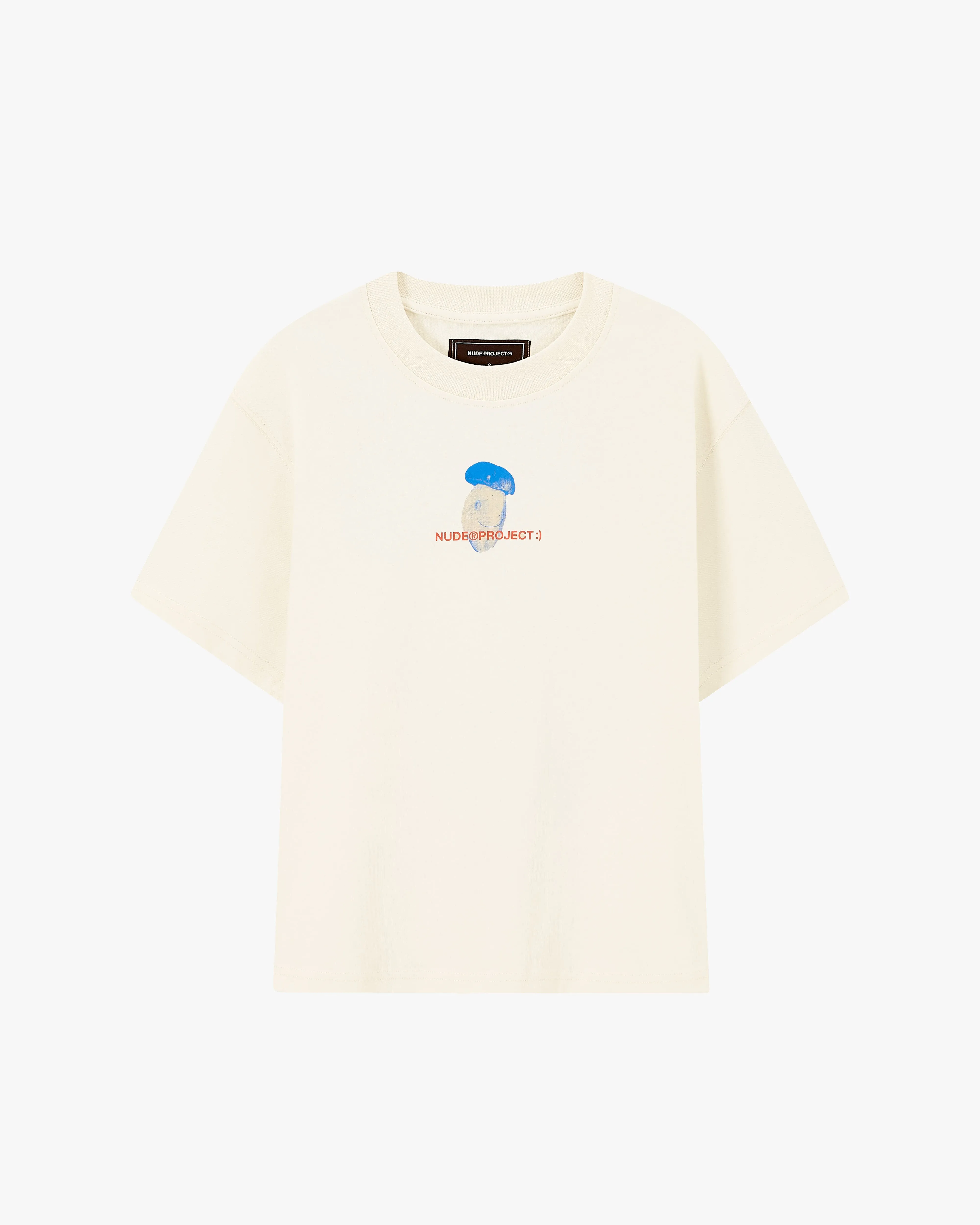 Mushroom Tee Soft Yellow