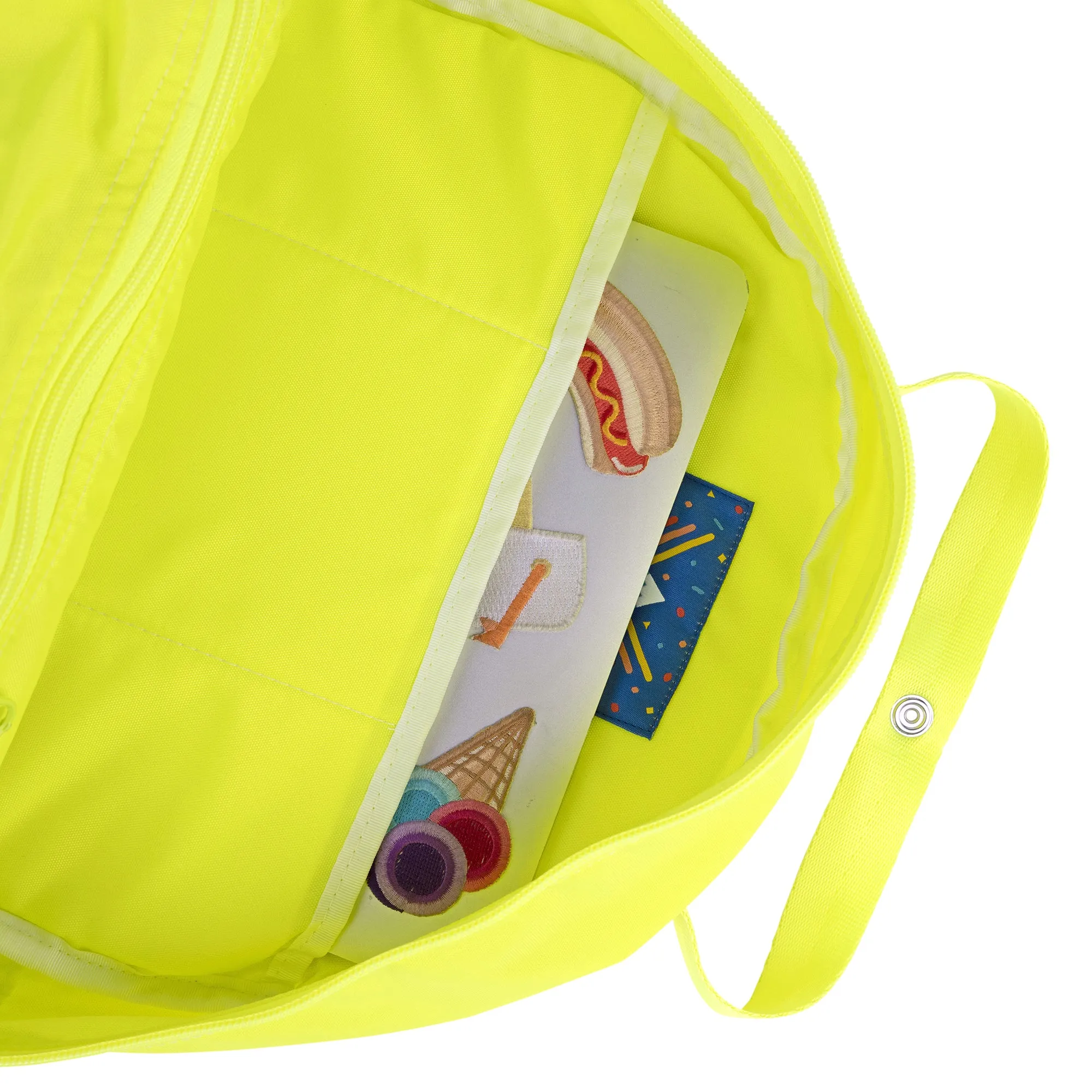 Neon Yellow Atlas Backpack