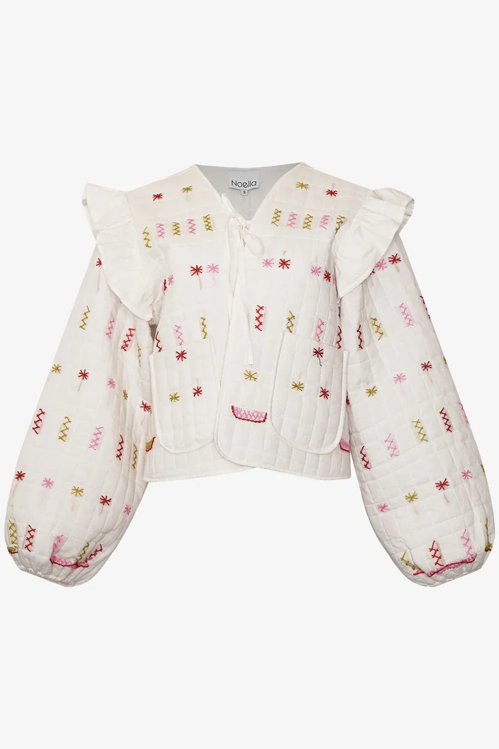 Noella Skye Ivory Embroidered Jacket