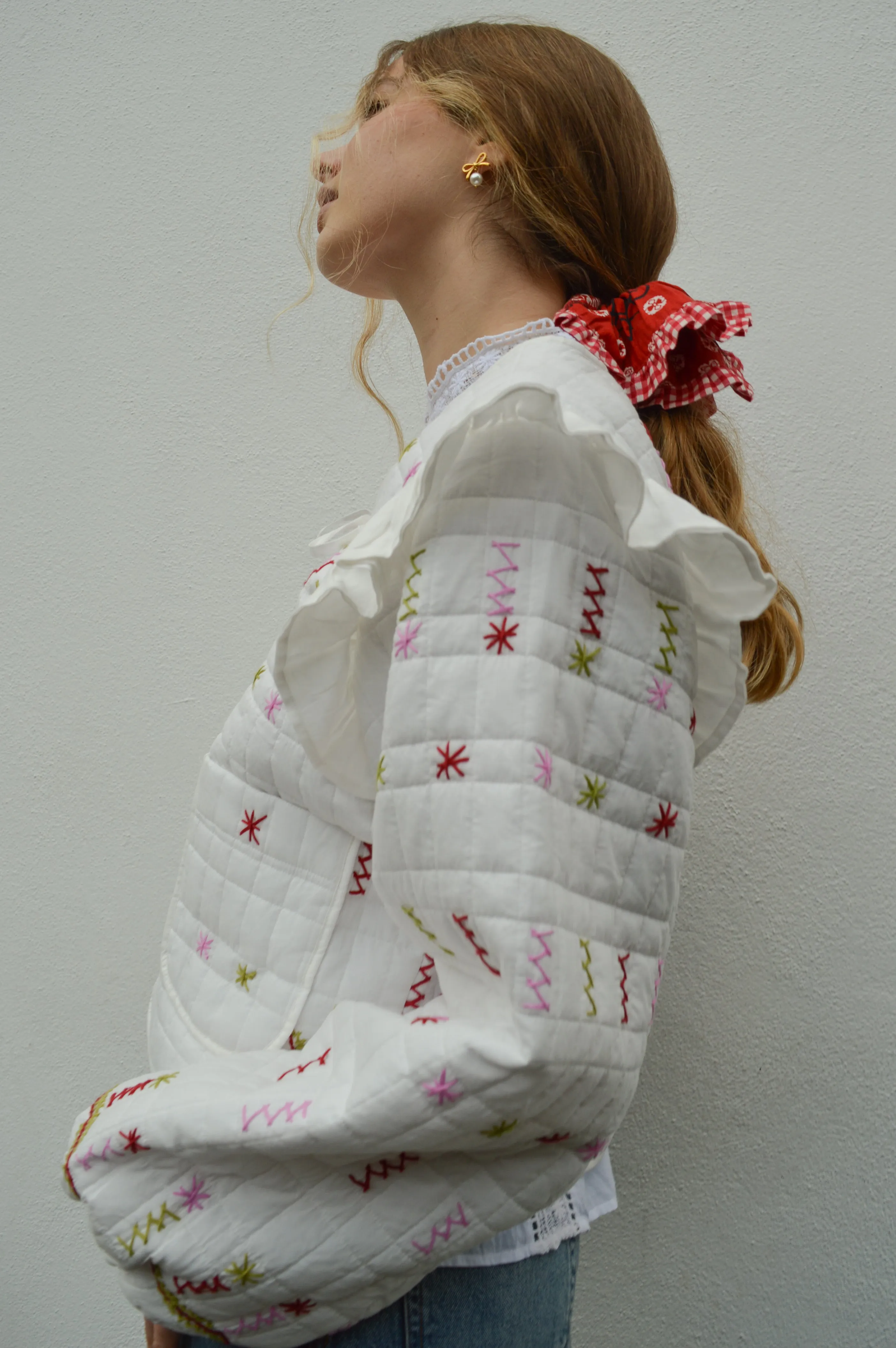 Noella Skye Ivory Embroidered Jacket