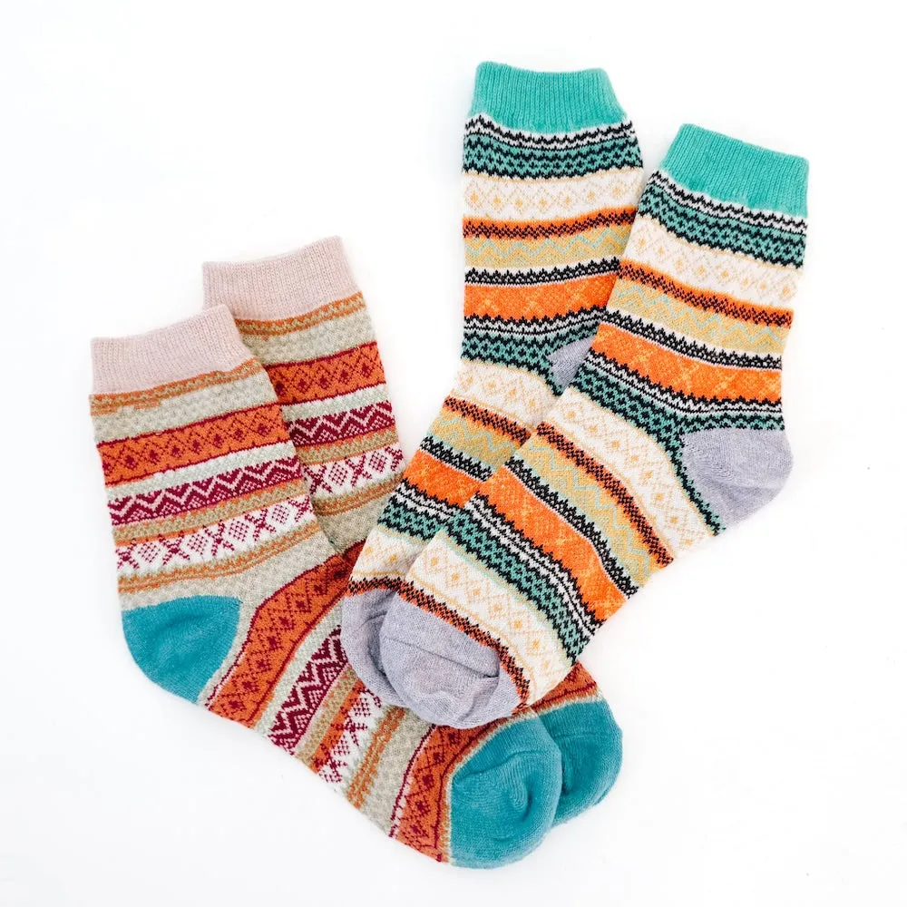 Nordic Mid Calf Socks